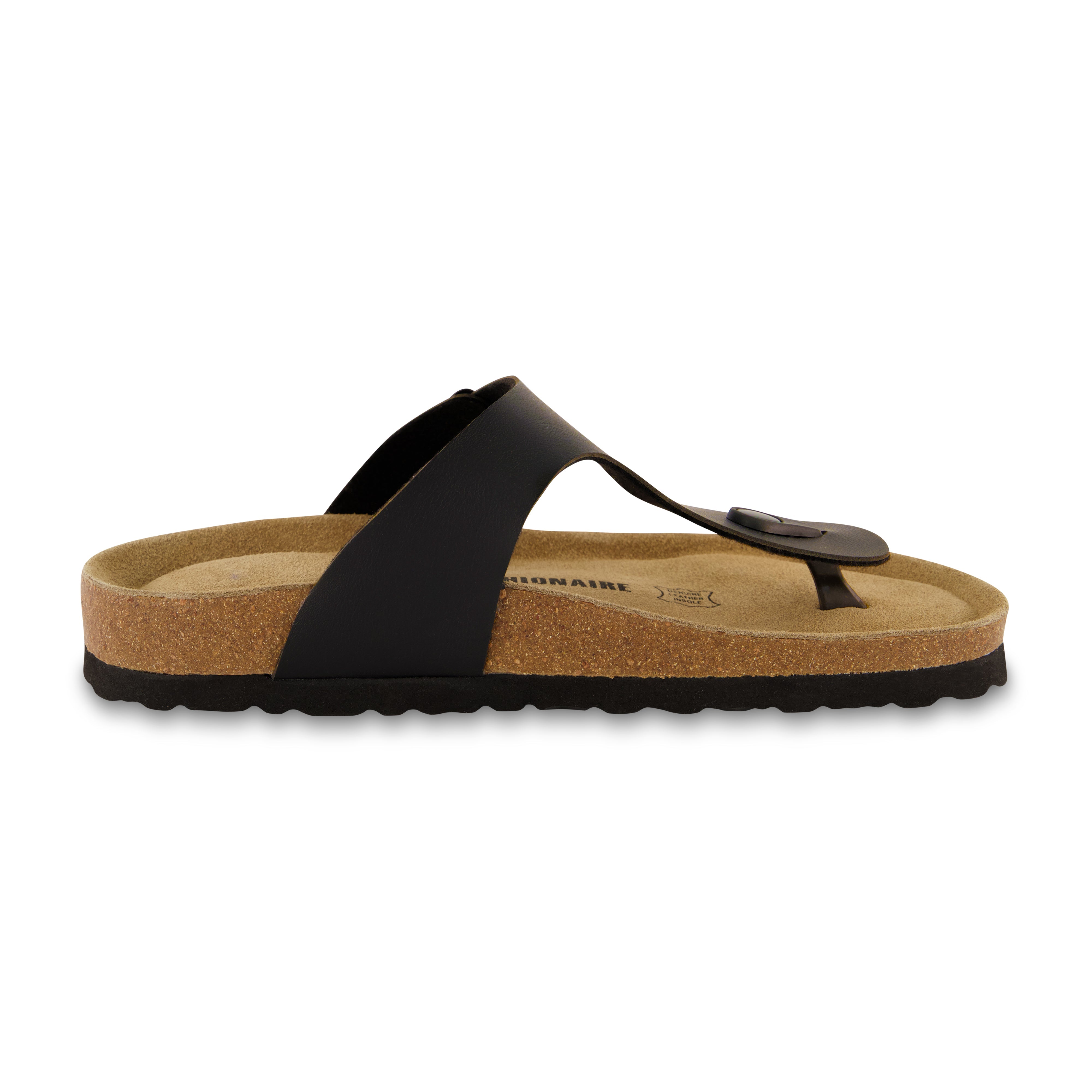 Leah Cork Footbed Thong Sandal