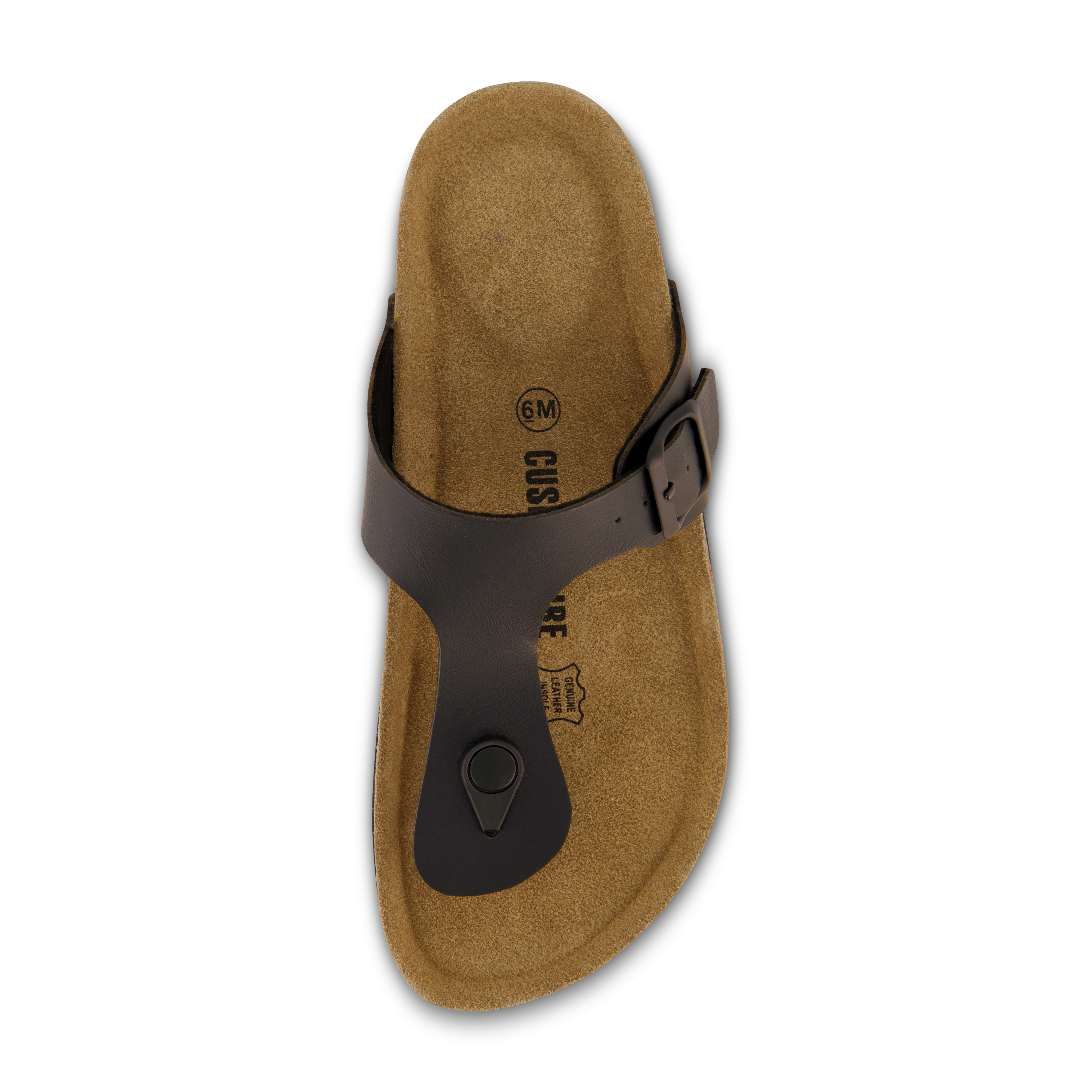 Leah Cork Footbed Thong Sandal