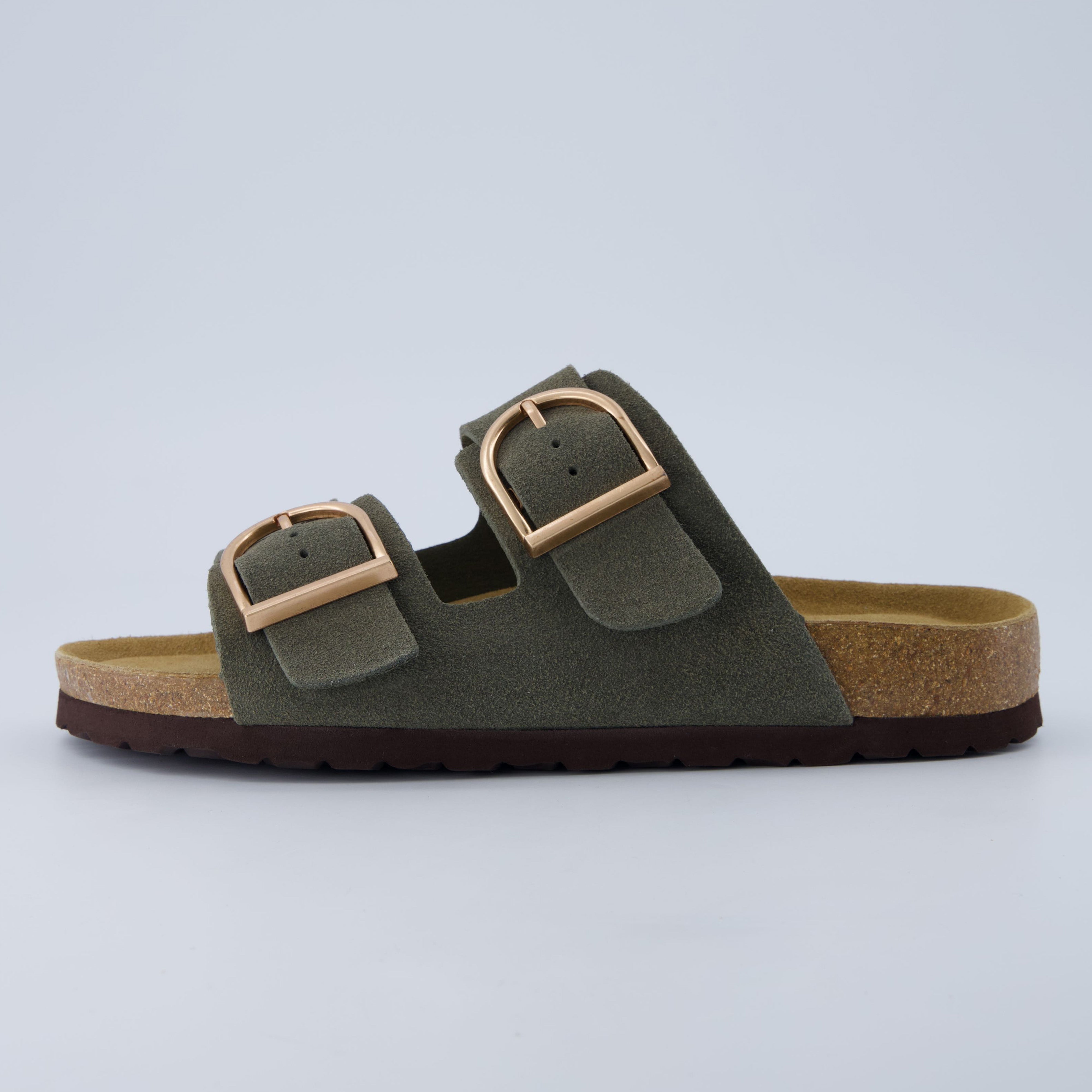 Legacy Women's Cork Footbed Sandals Khaki