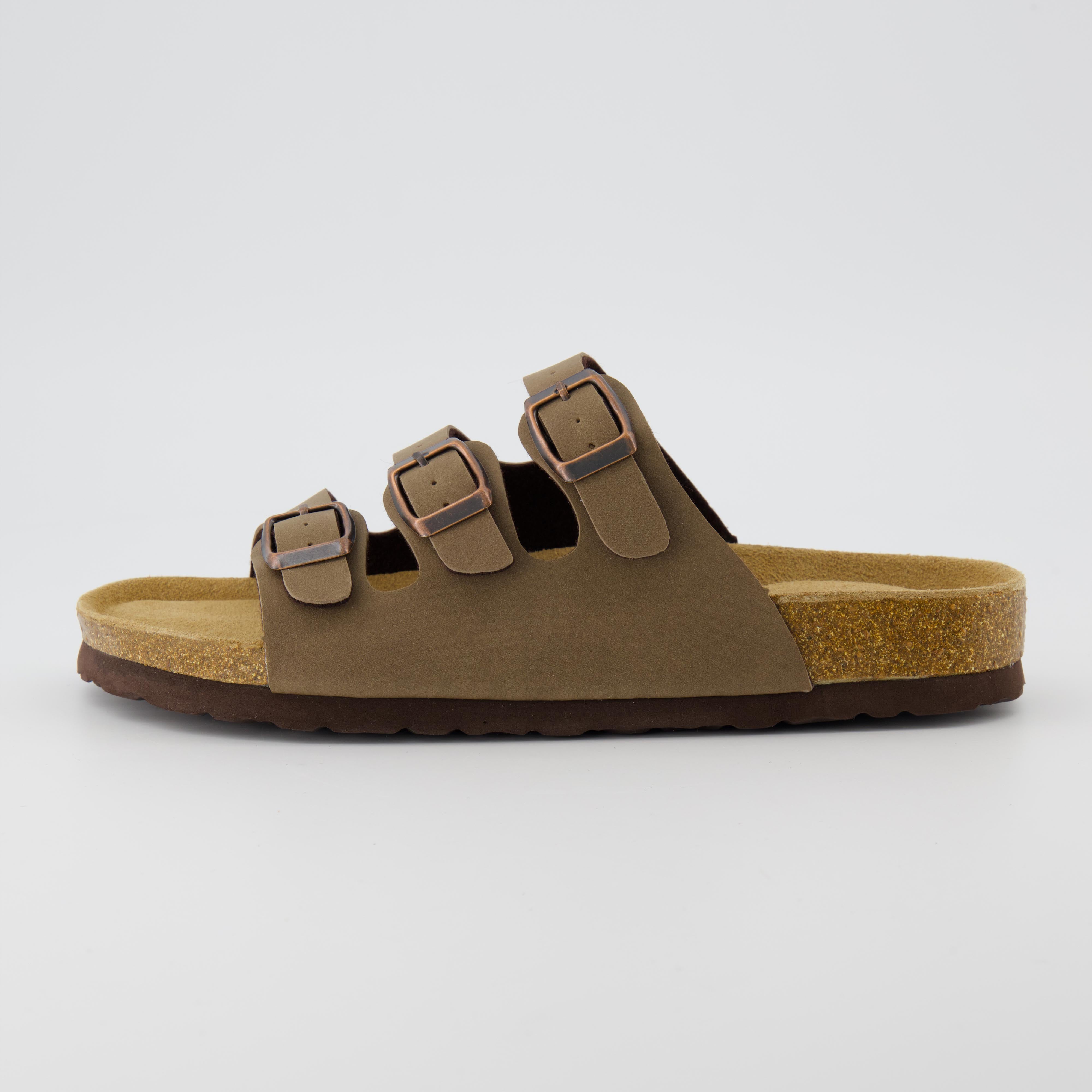 Buy Tro Slingback Cork Sandals Men Brown Paaduks