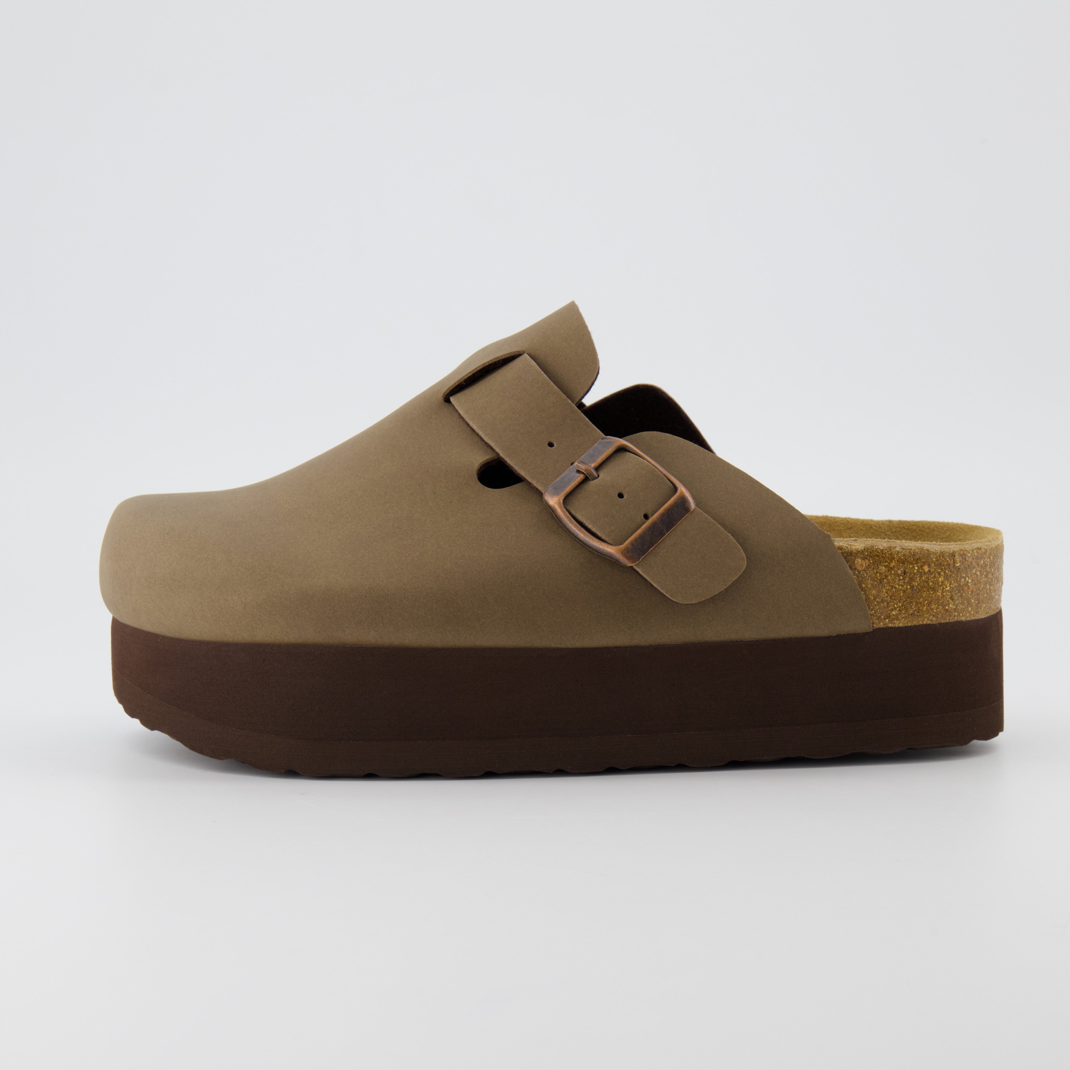 Birkenstock store platform clogs