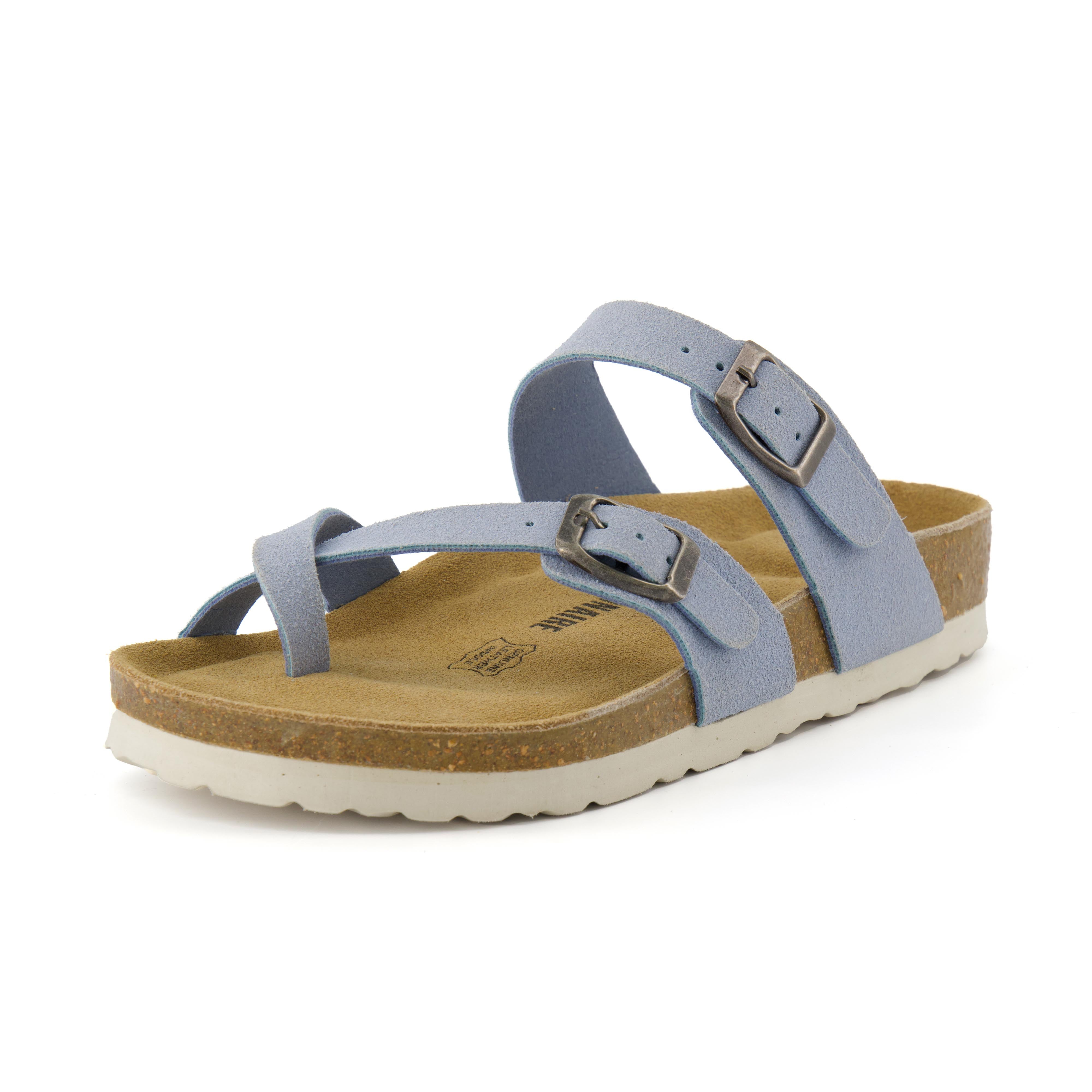 Luna Cork Footbed Sandal Suedes