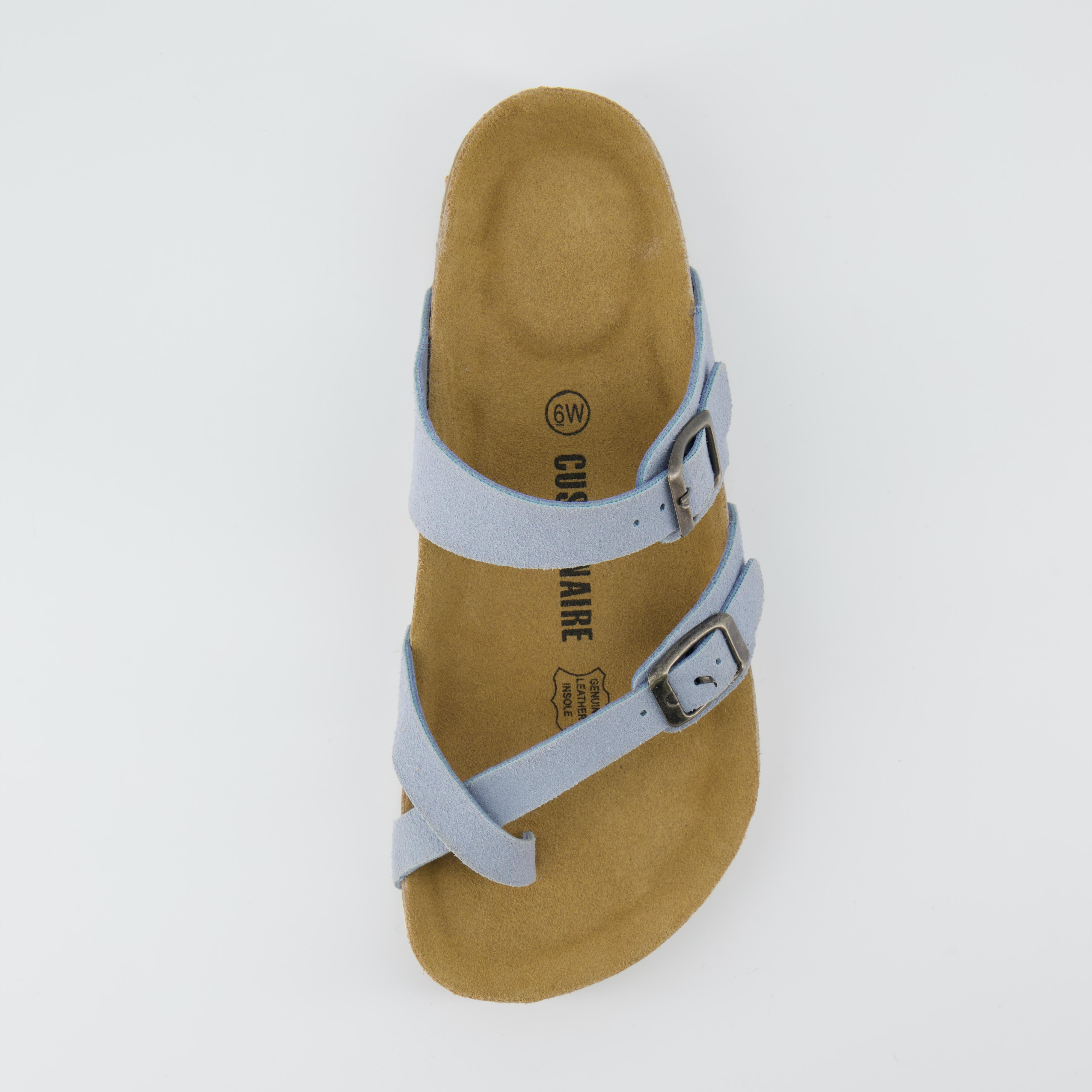 Luna Cork Footbed Sandal Suedes