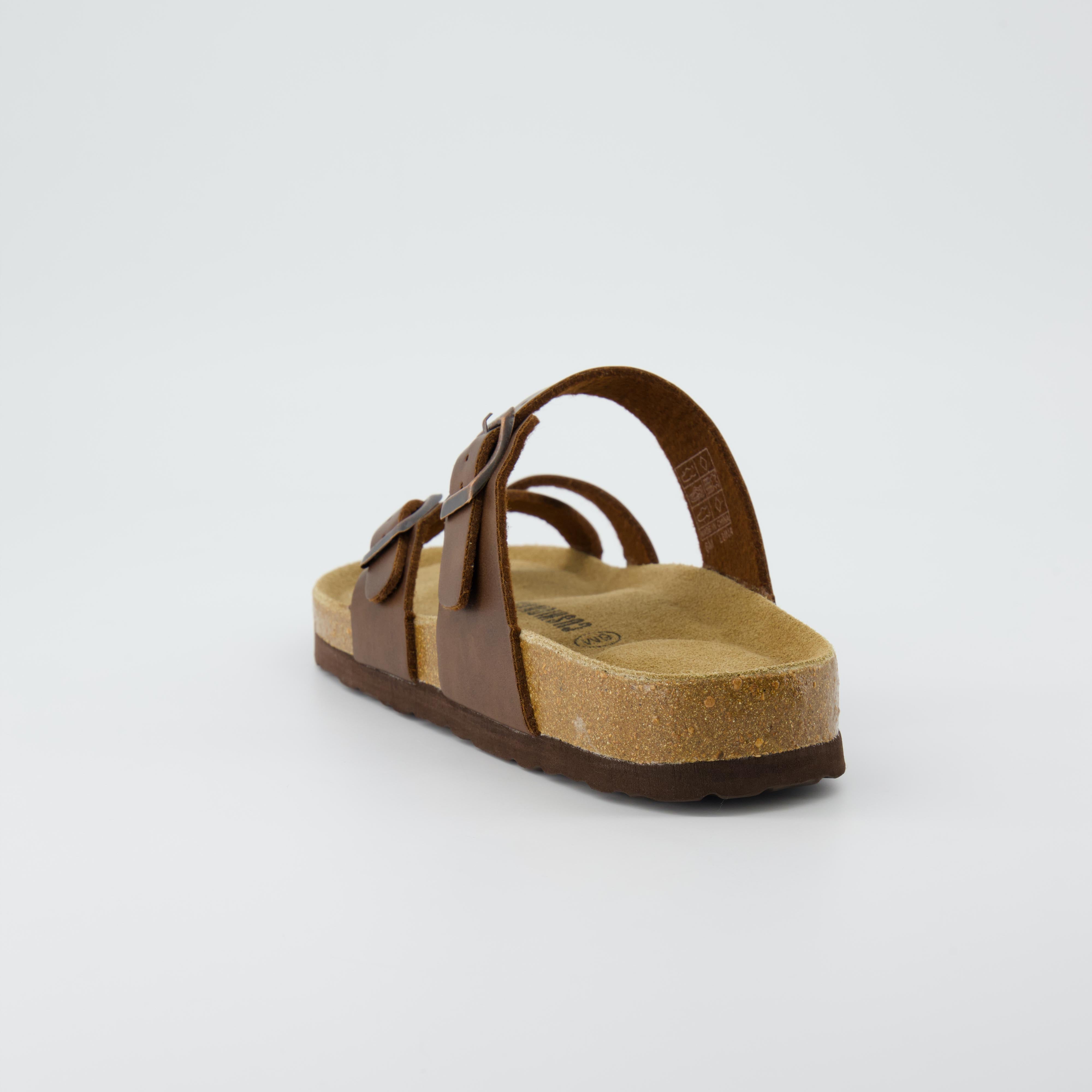 Luna Cork Footbed Thong Sandal Textured