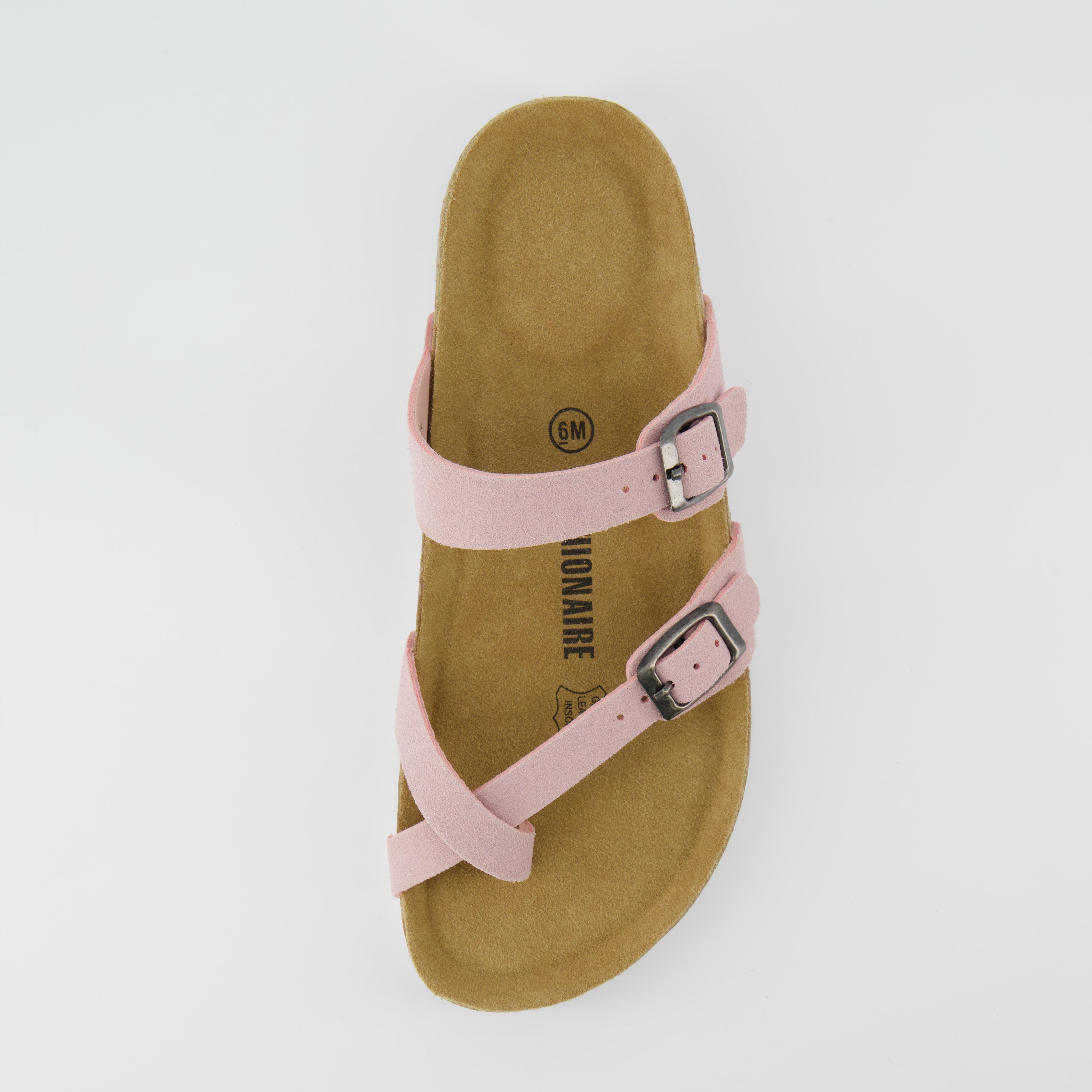 Luna Cork Footbed Sandal Suedes