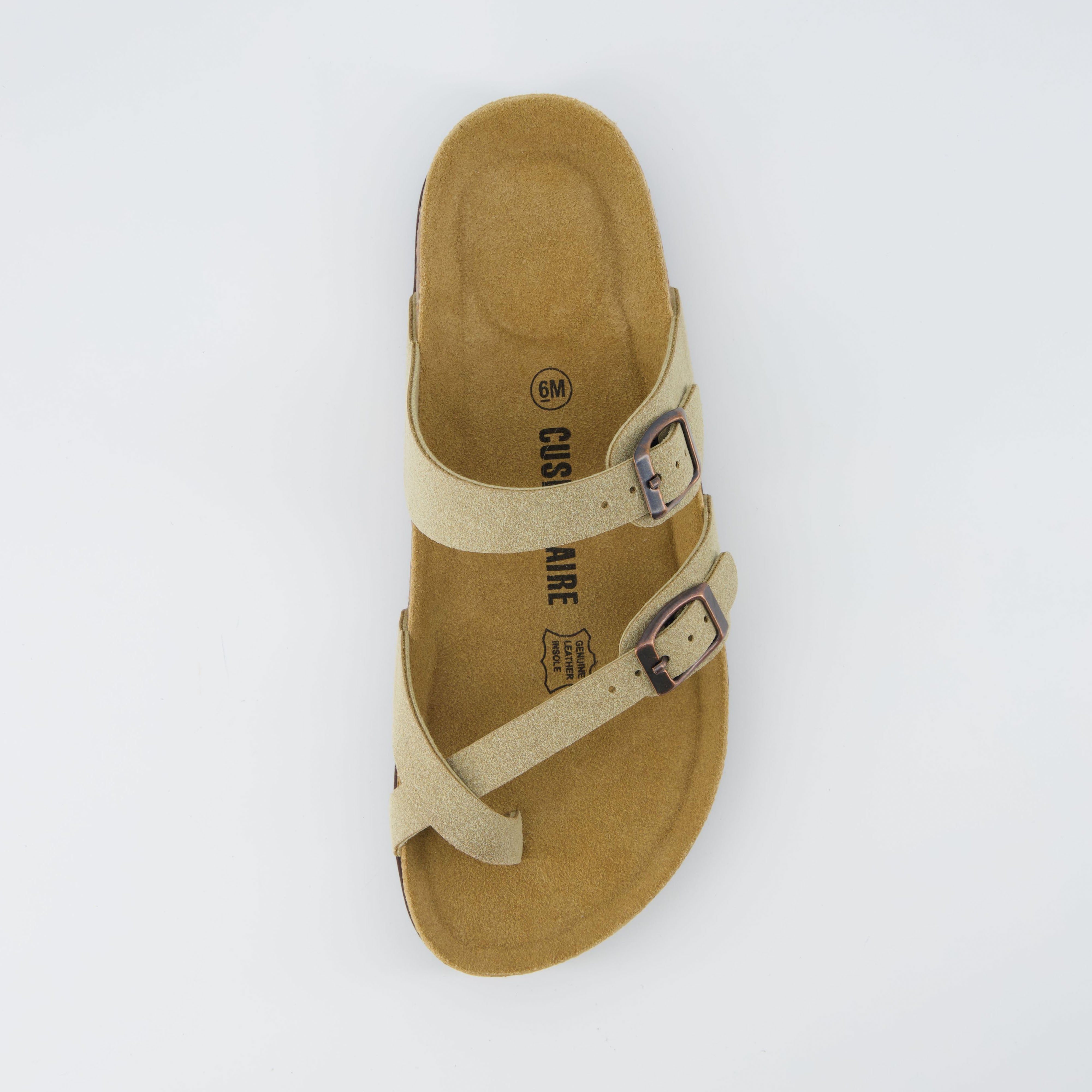 Luna Cork Footbed Sandal Suedes