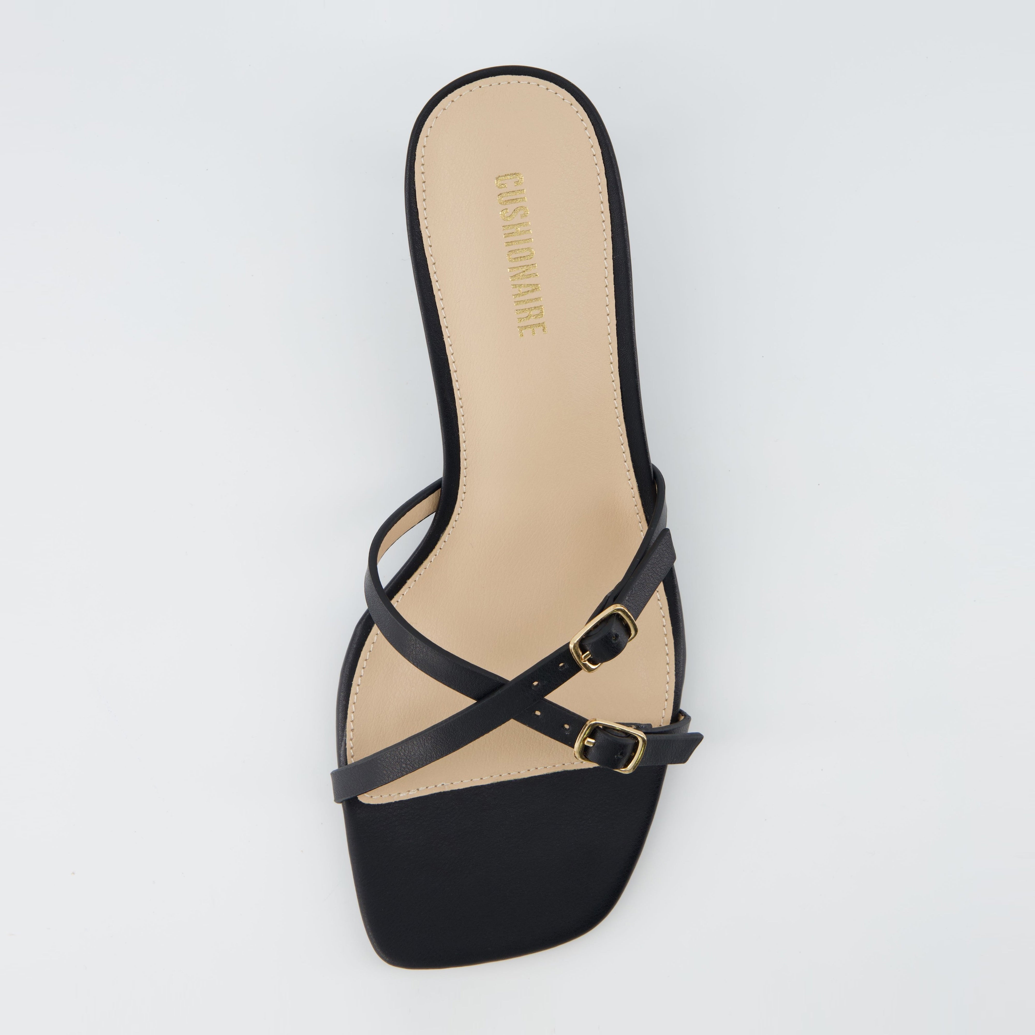 Milan Kitten Heel Sandals