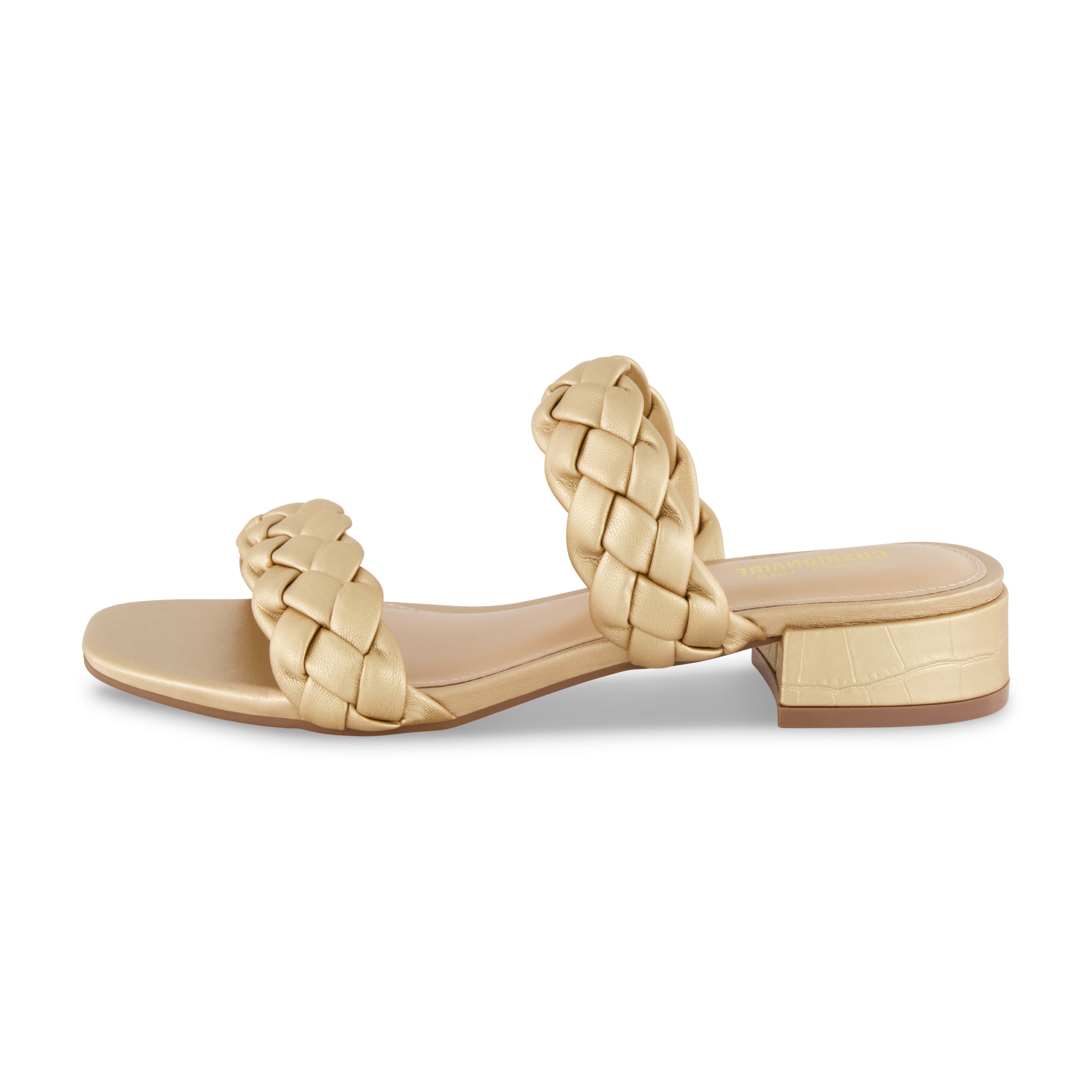 Nan Braided Two Band Dress Sandal