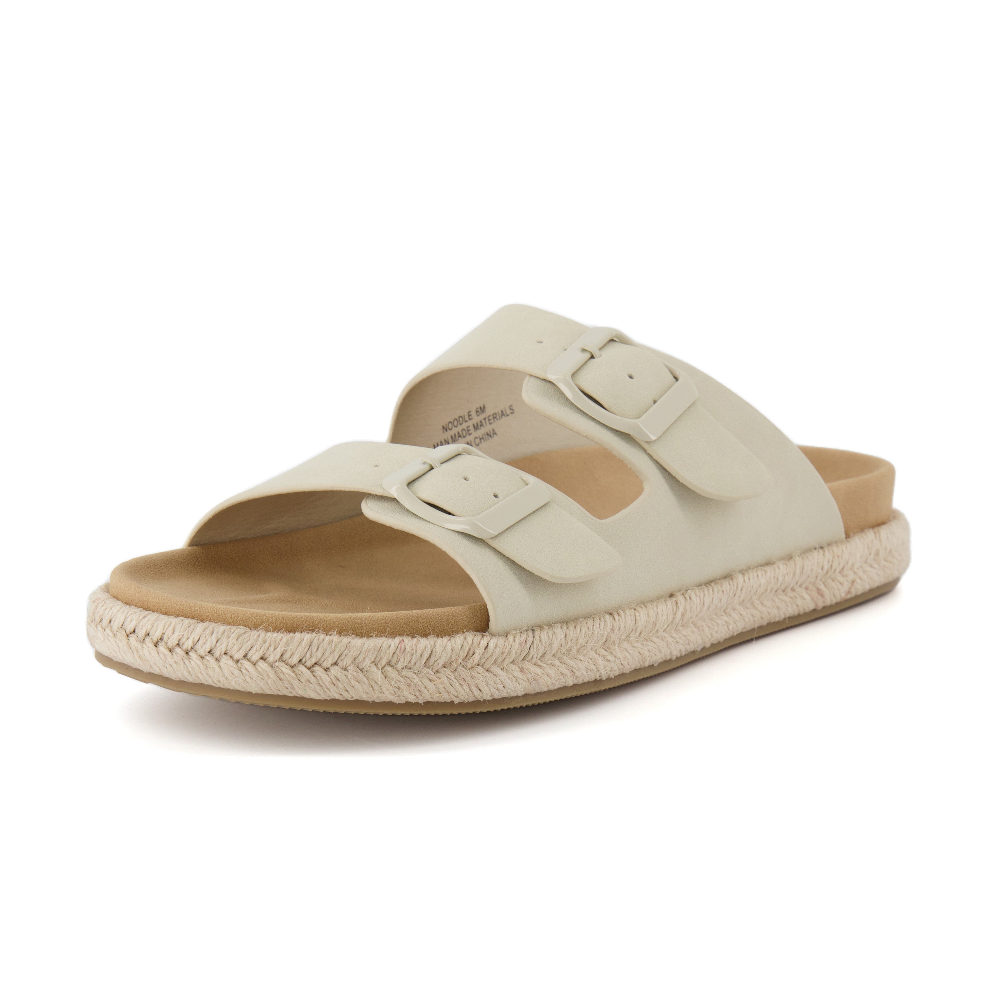 Noodle Espadrille Footbed Sandal