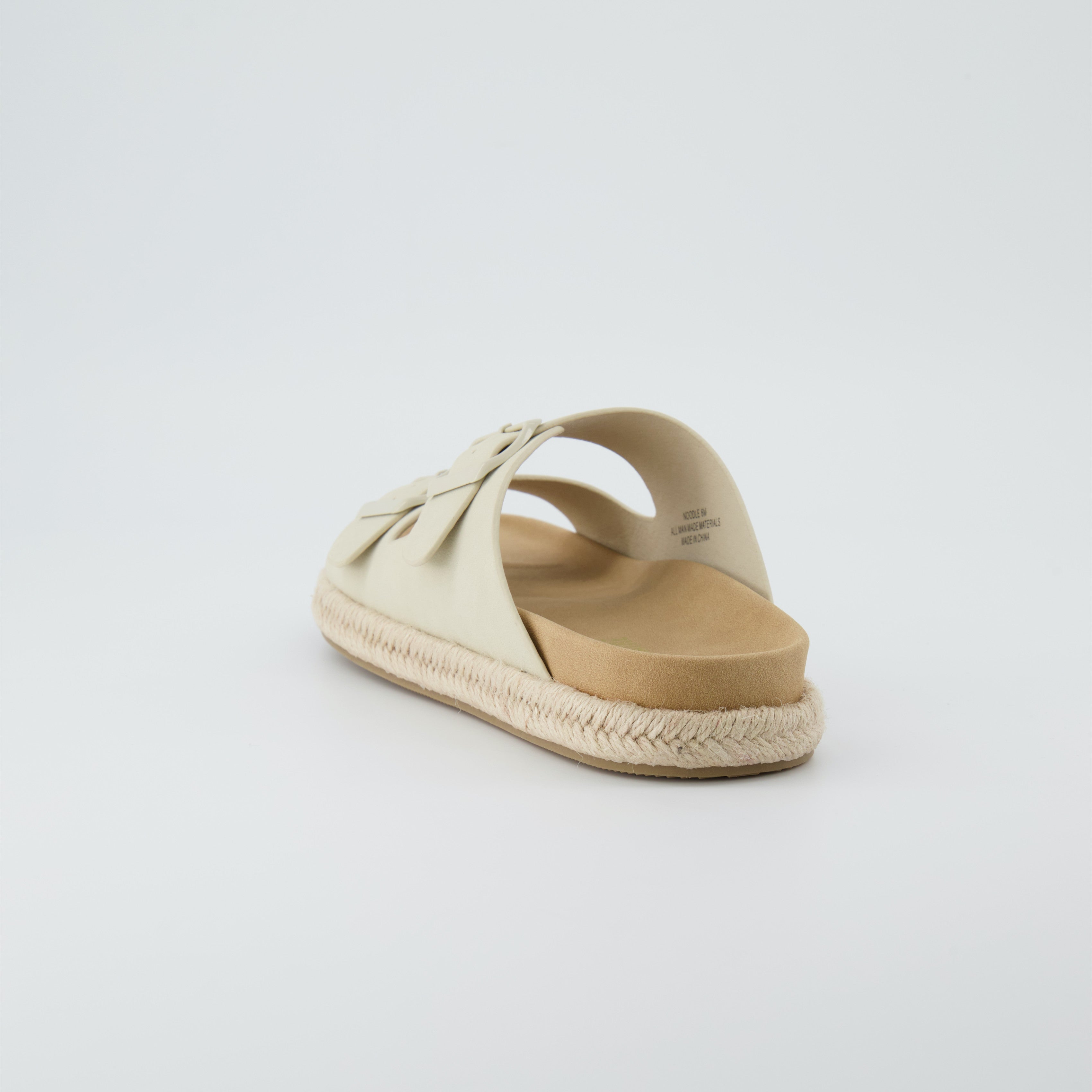 Noodle Espadrille Footbed Sandal