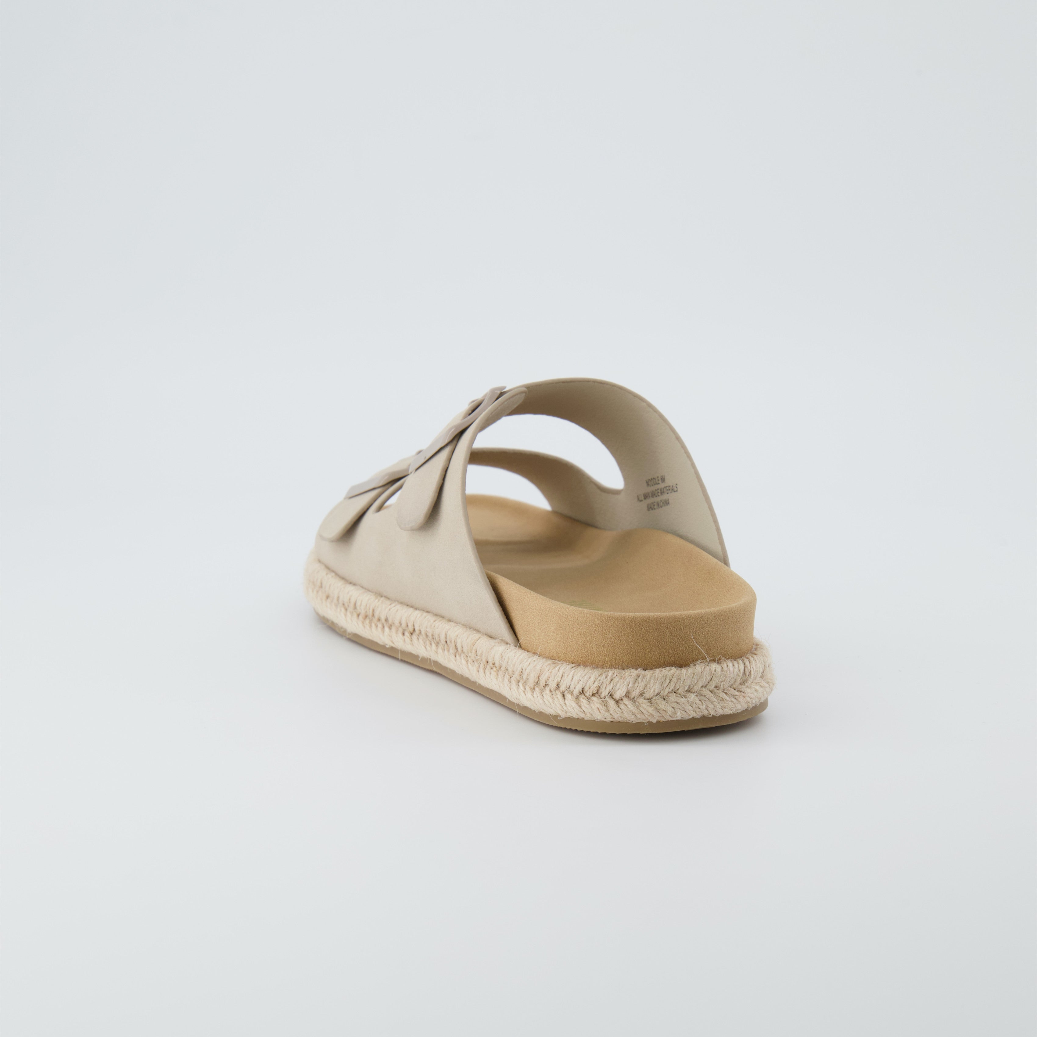 Noodle Espadrille Footbed Sandal