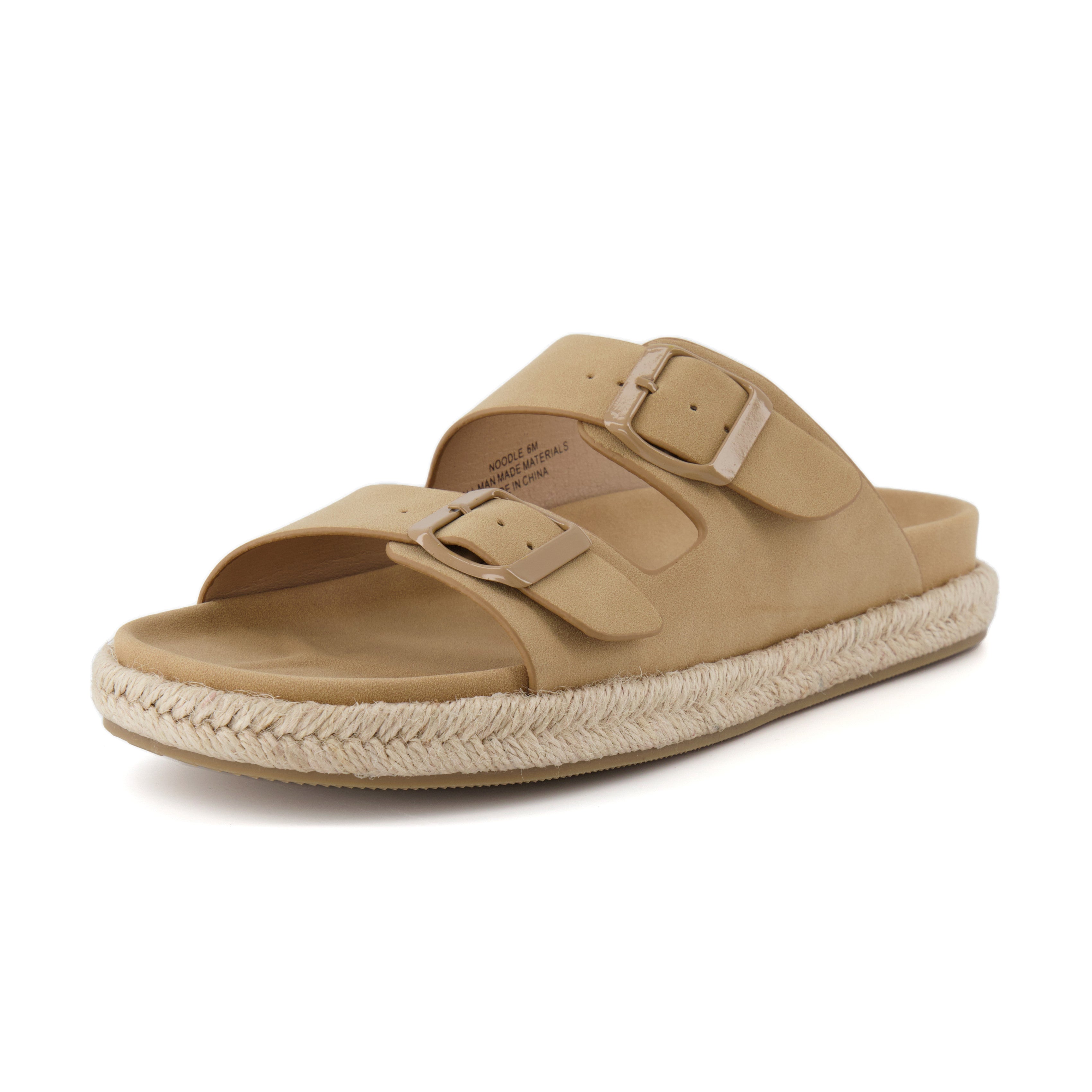 Noodle Espadrille Footbed Sandal