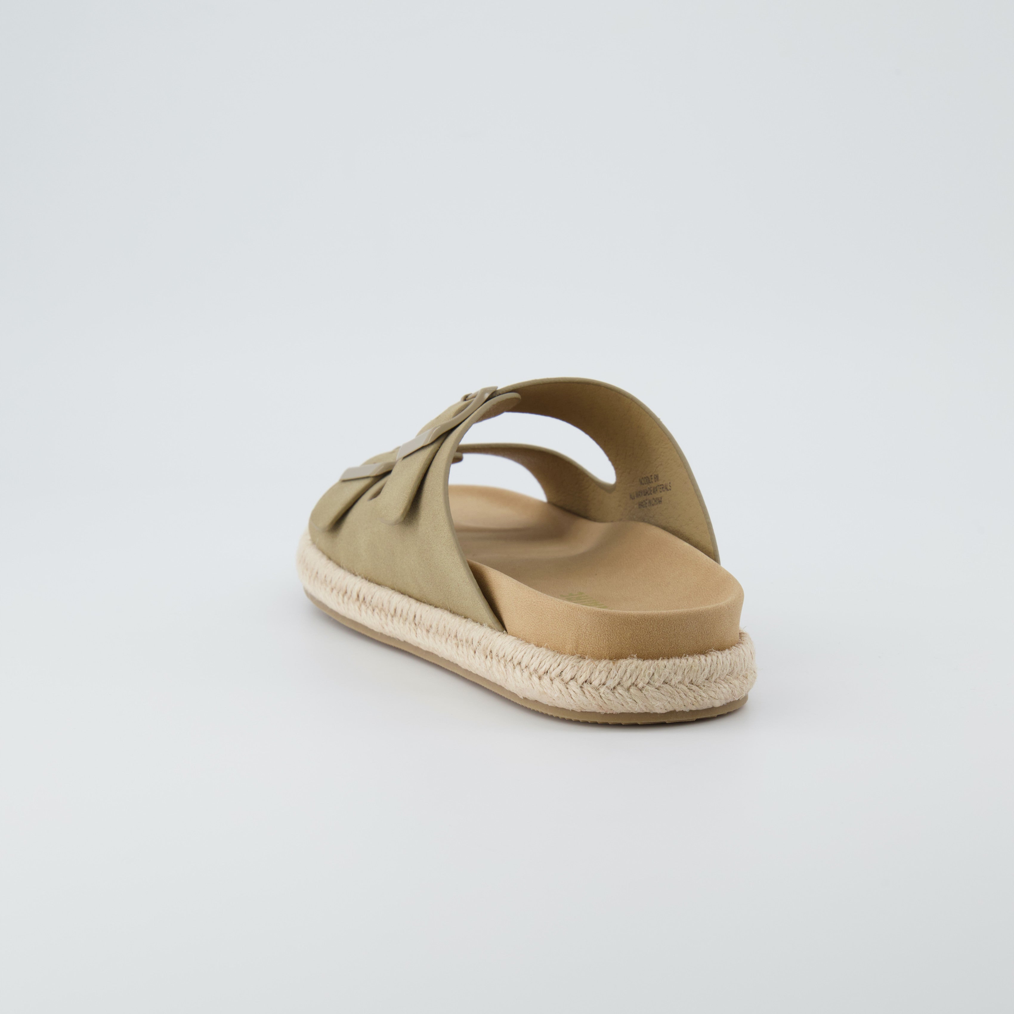 Noodle Espadrille Footbed Sandal