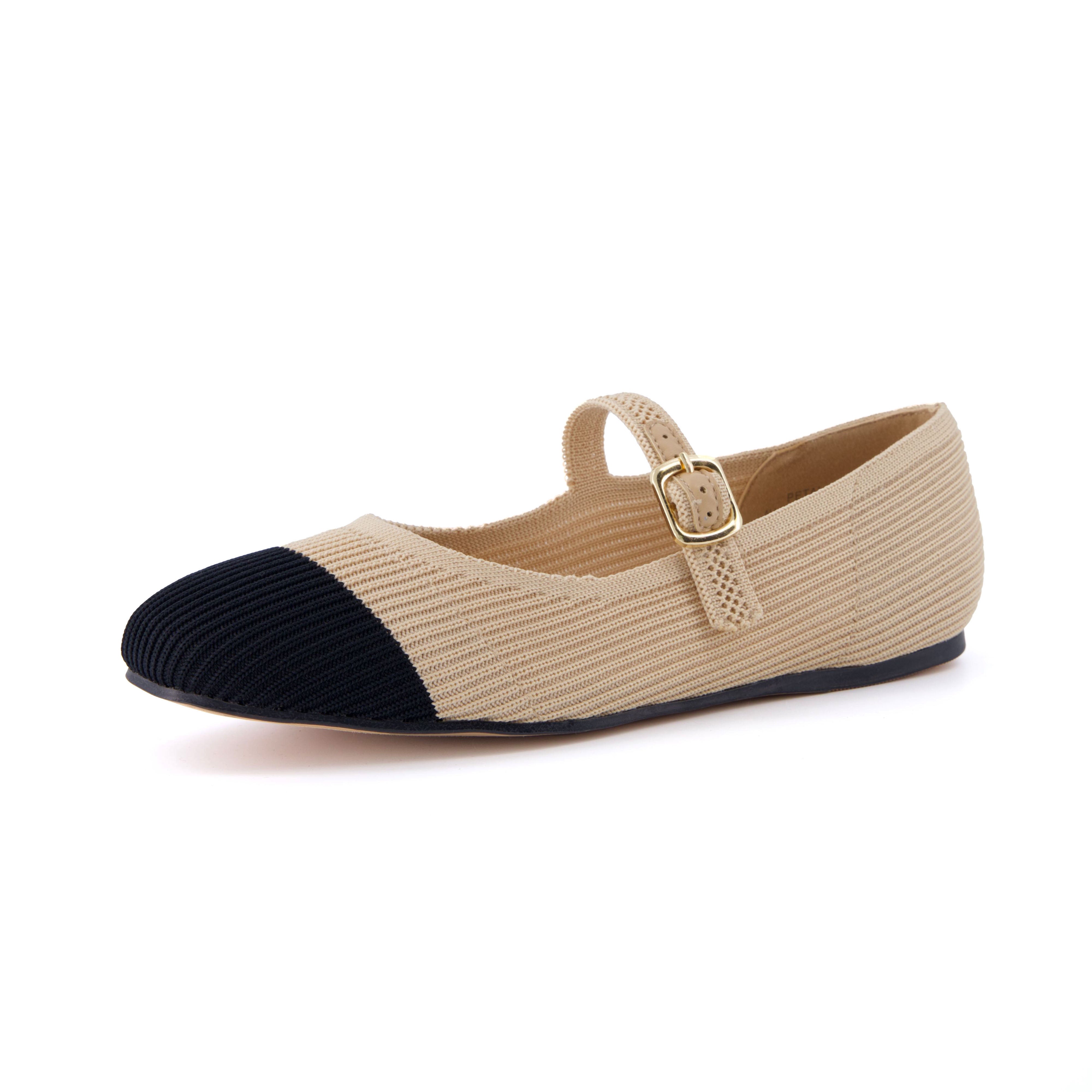 Petal Mary Jane Knit Flat