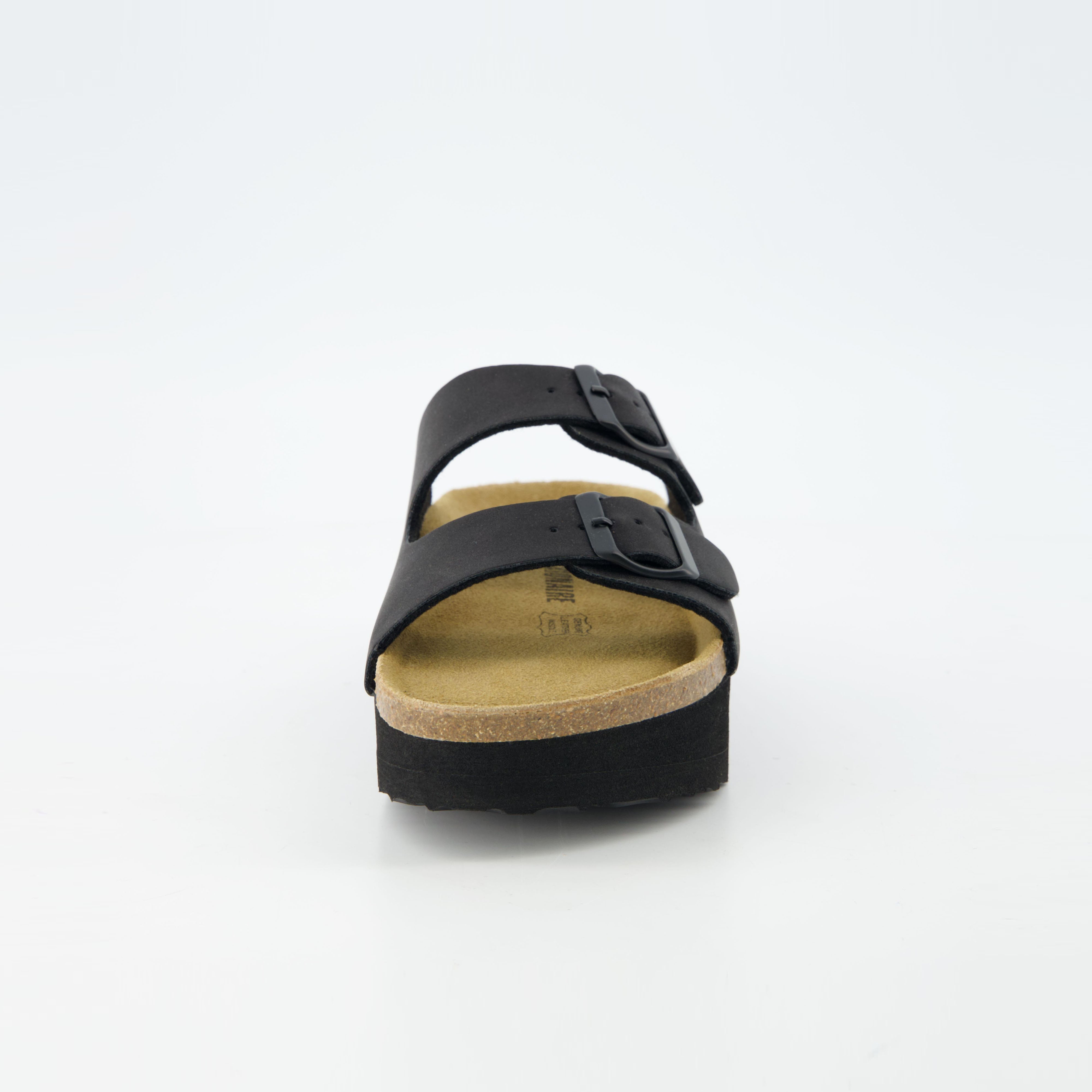 Plane Platform Footbed Sandal