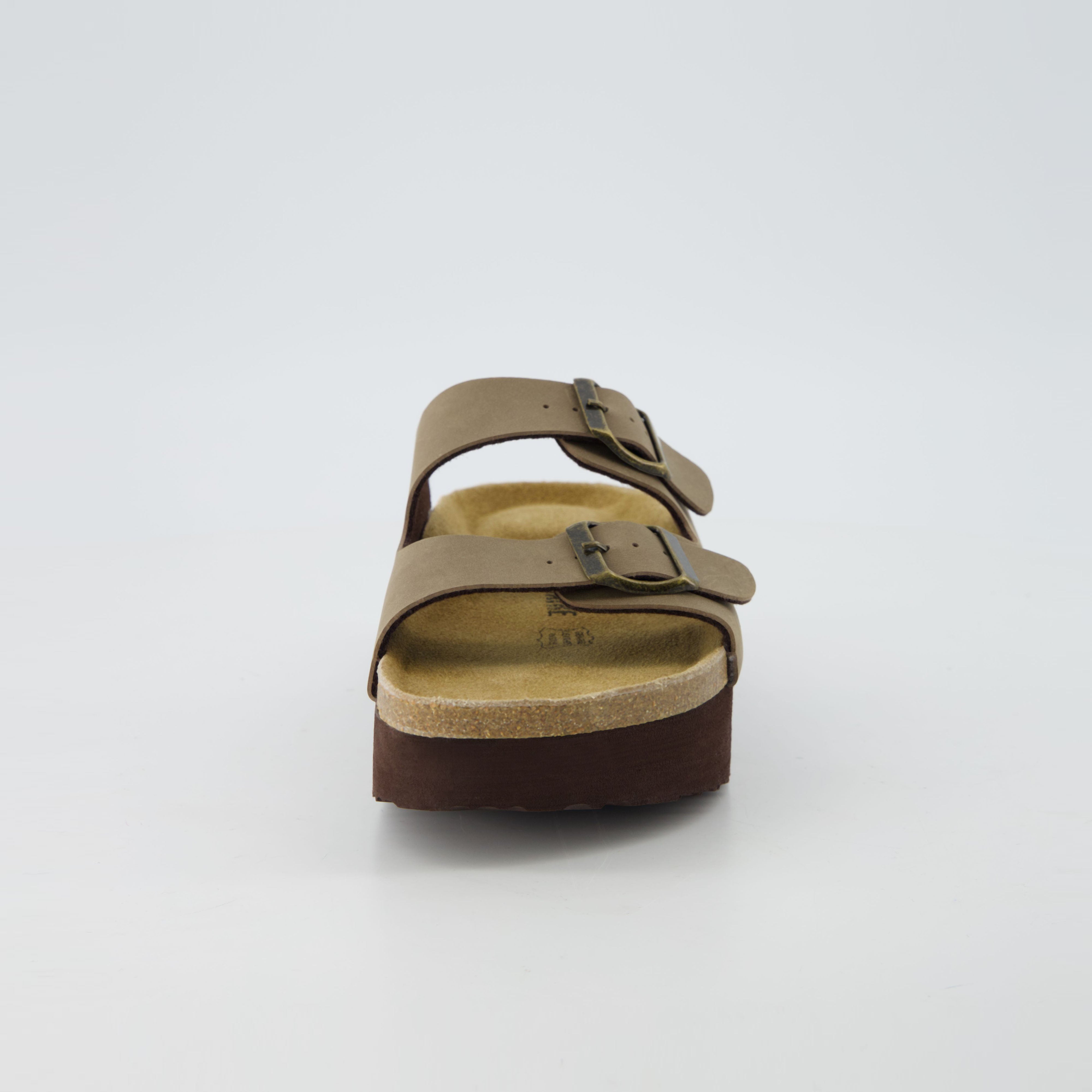 Plane Platform Footbed Sandal