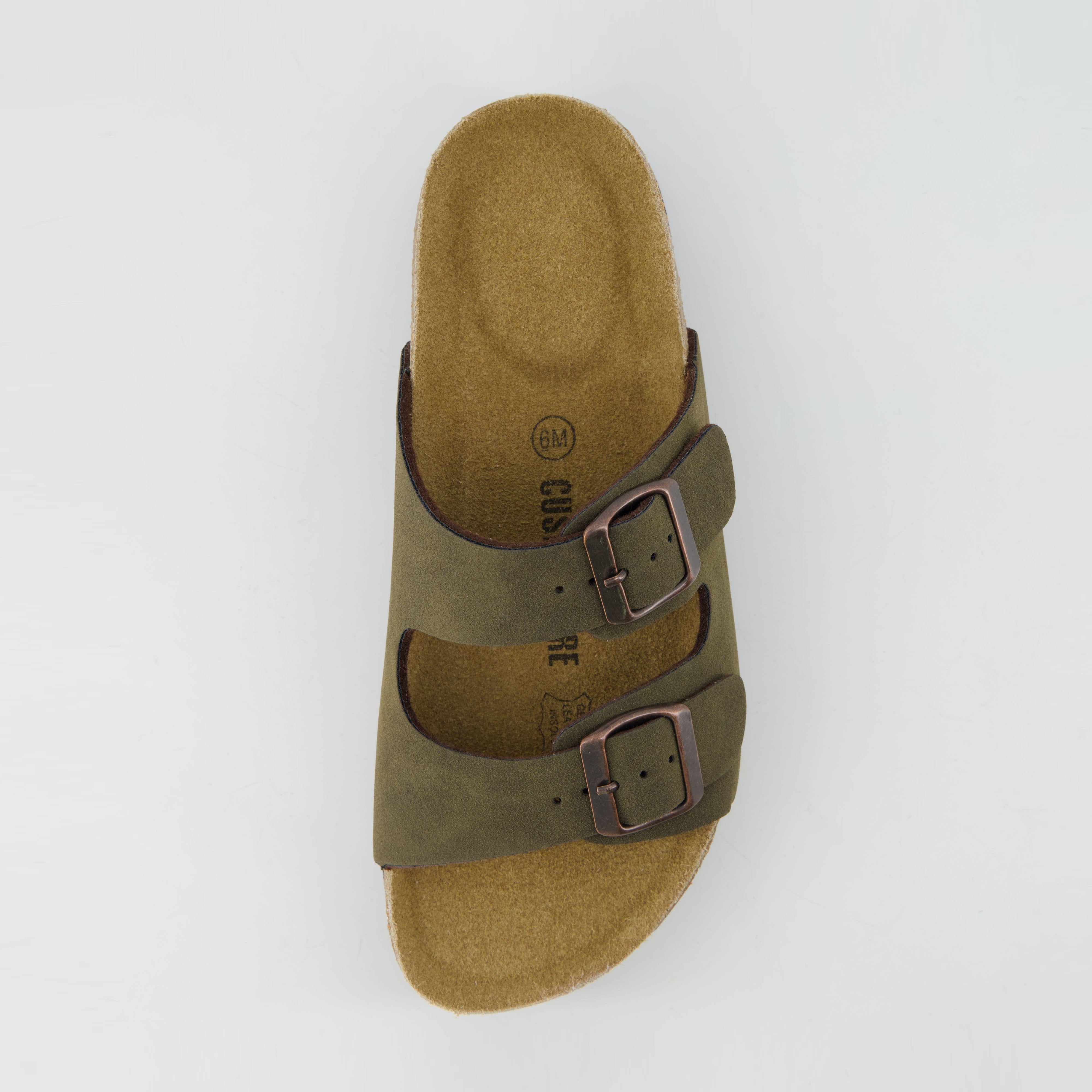 Plane Platform Footbed Sandal