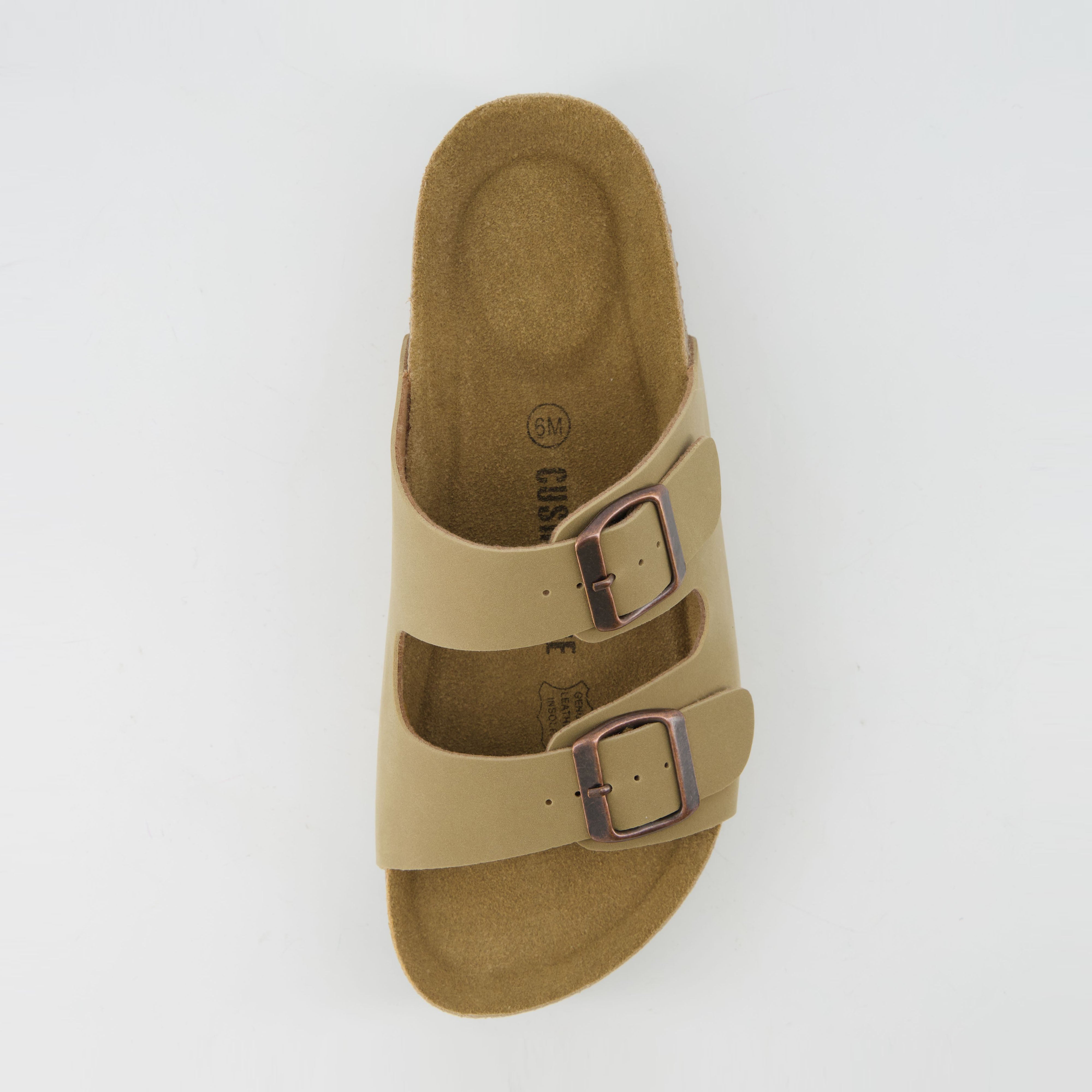 Plane Platform Footbed Sandal