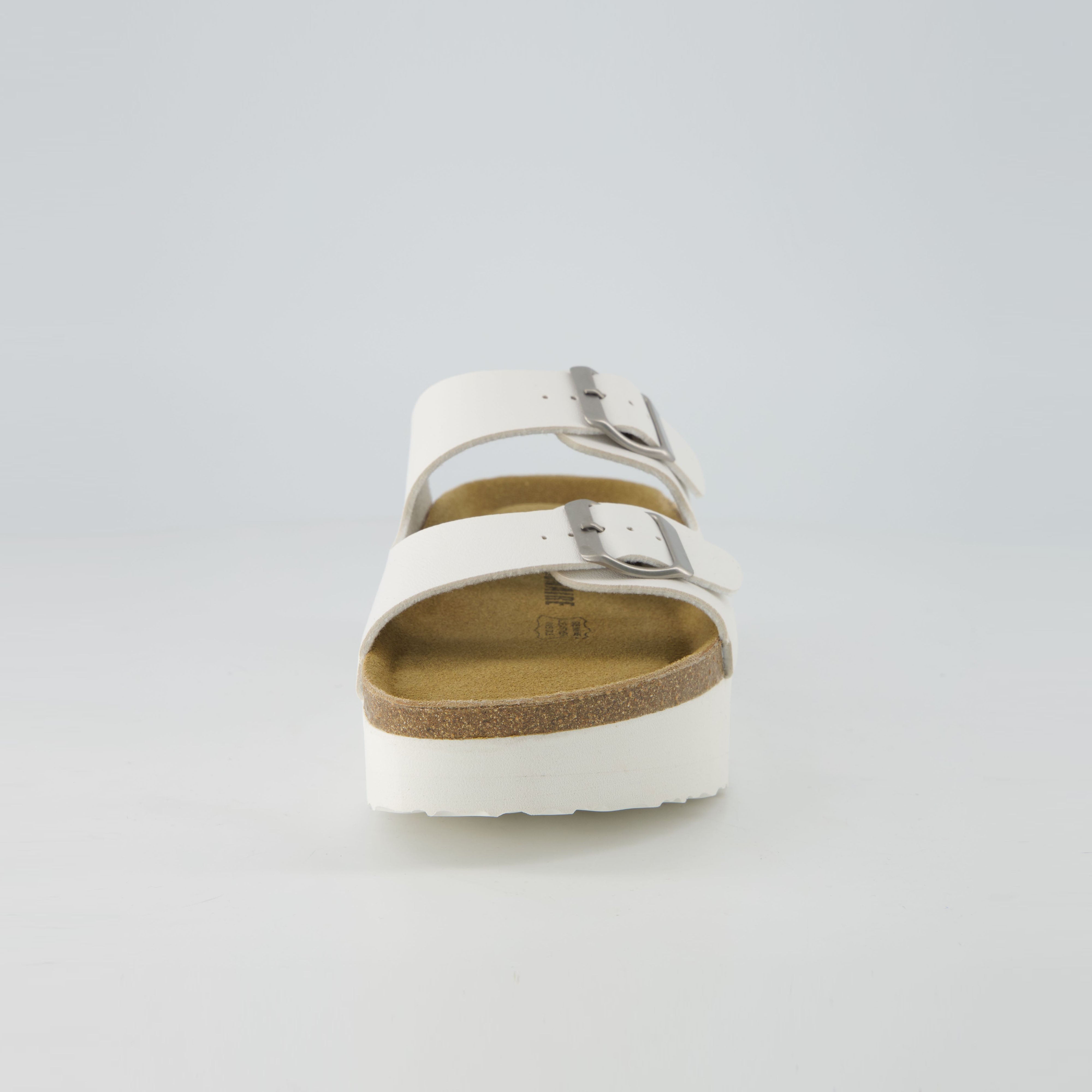 Plane Platform Footbed Sandal