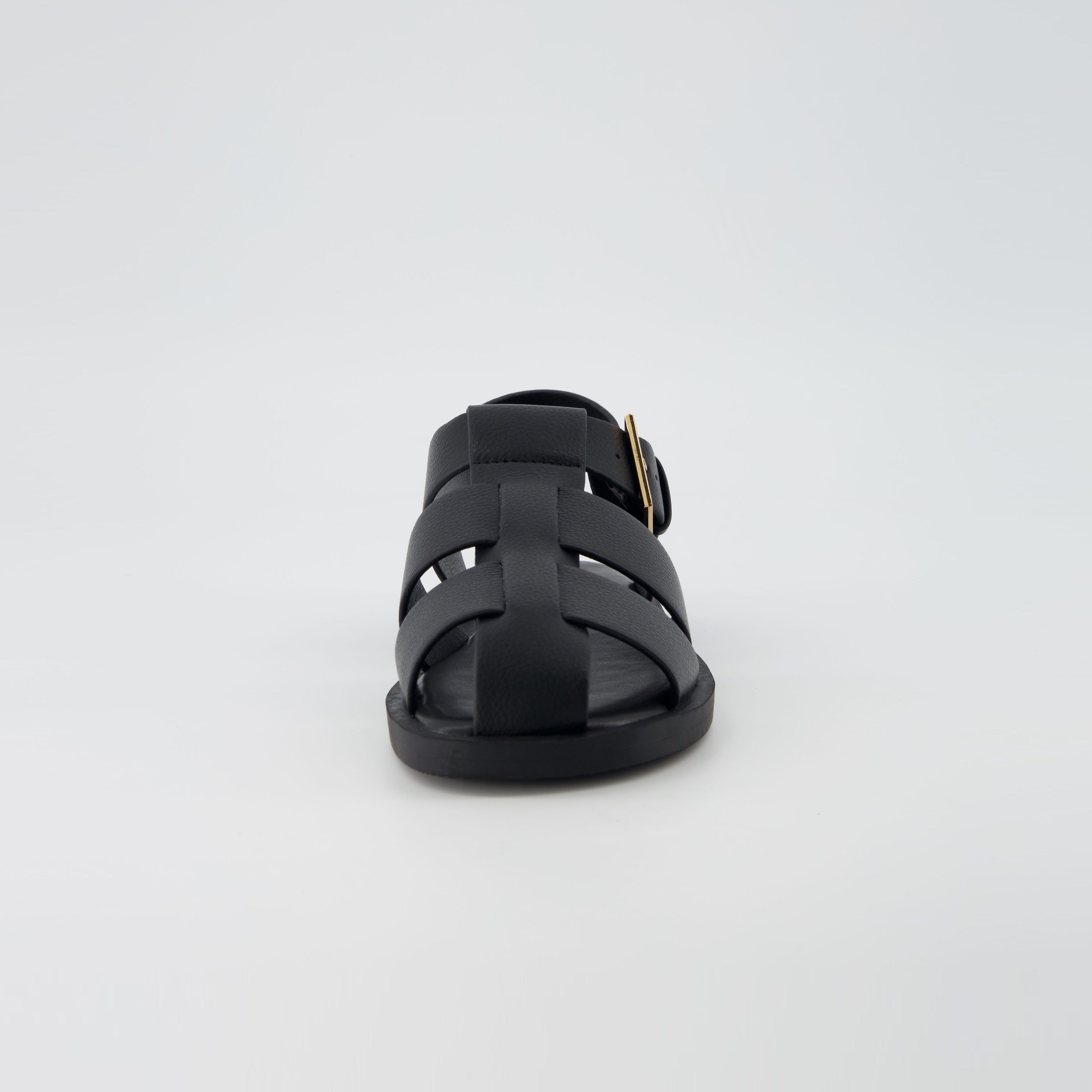 Plaza Fisherman Sandal Black