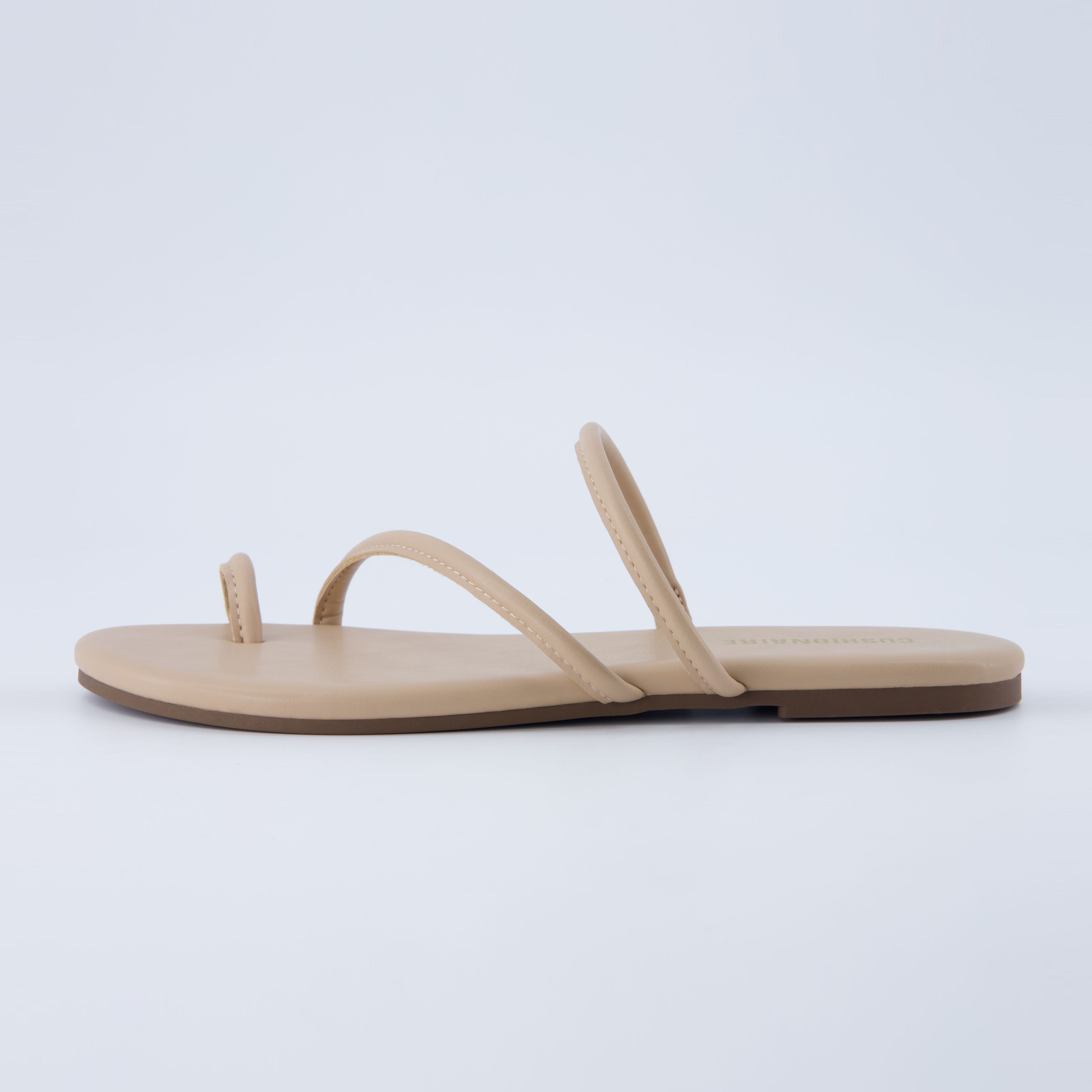 Resort Flat Sandal Nude