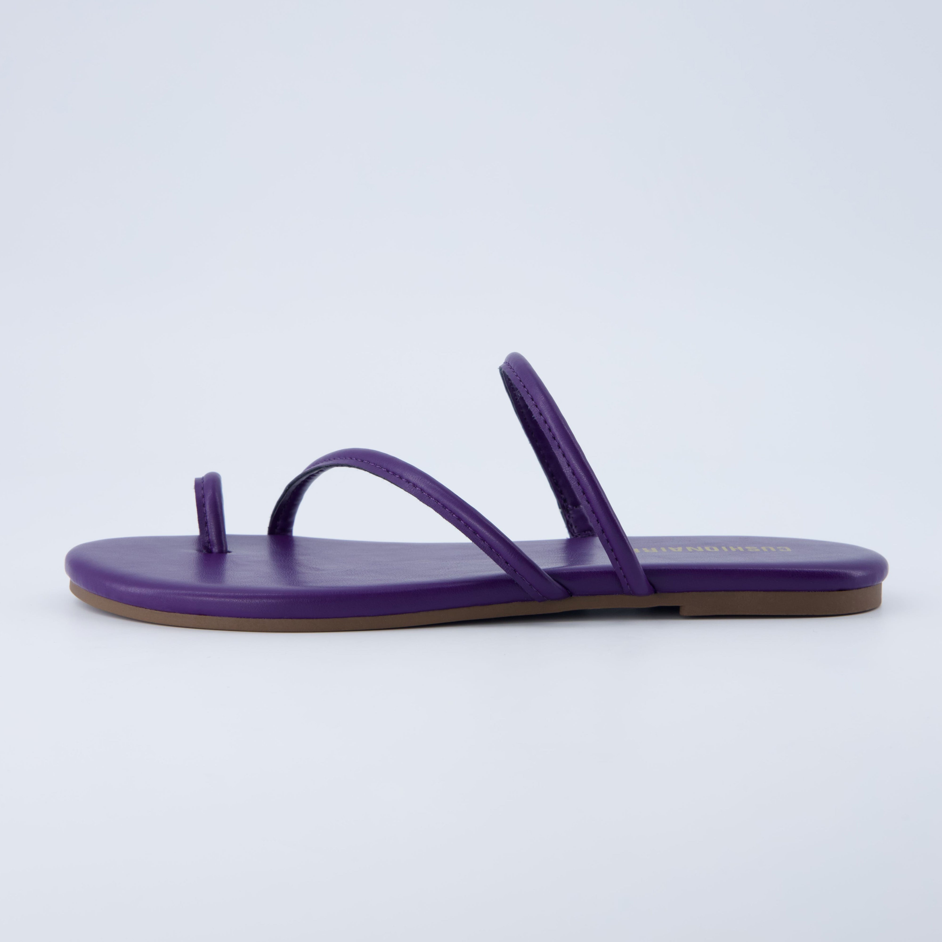 Resort Flat Sandal Purple