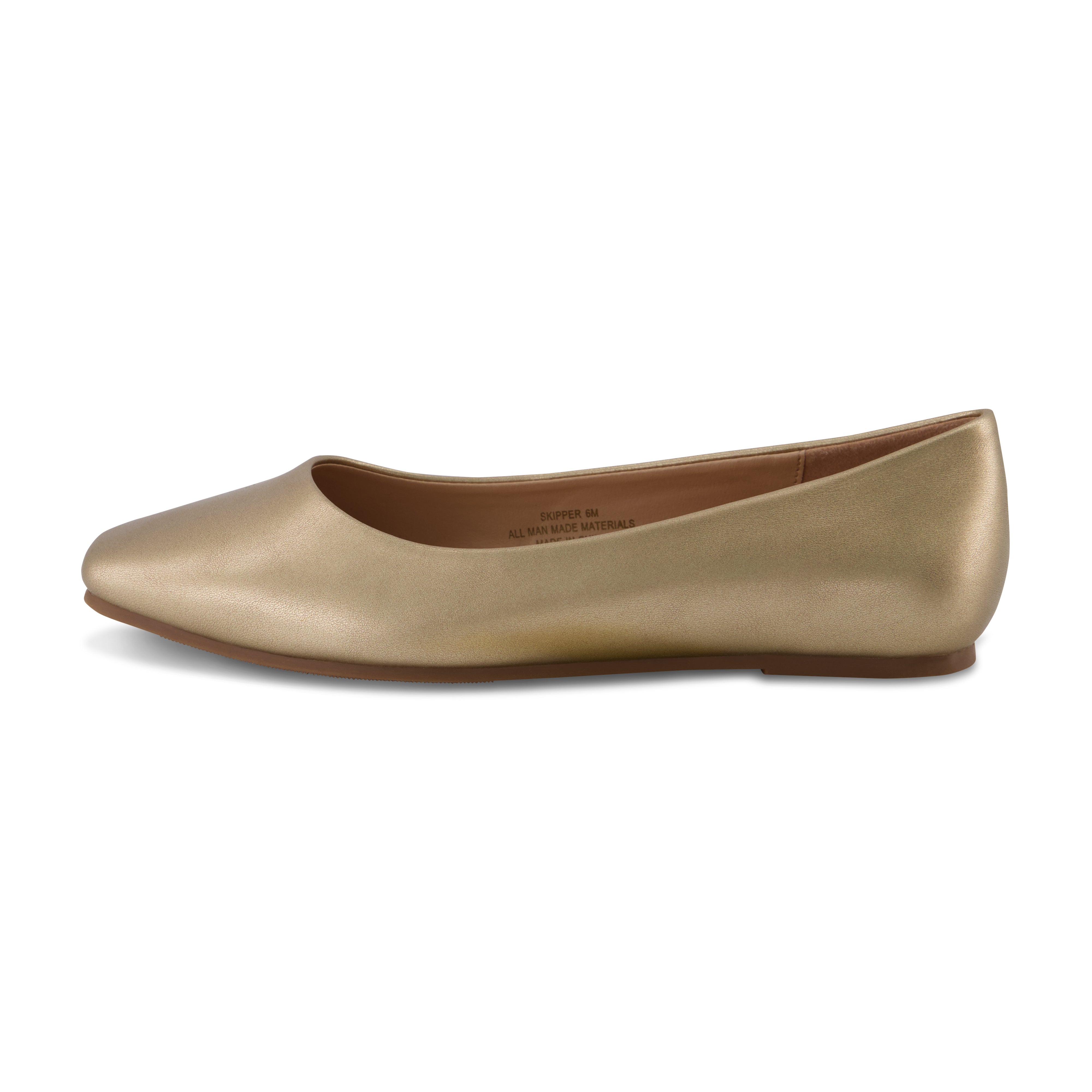 Skipper Ballet Flat Gold