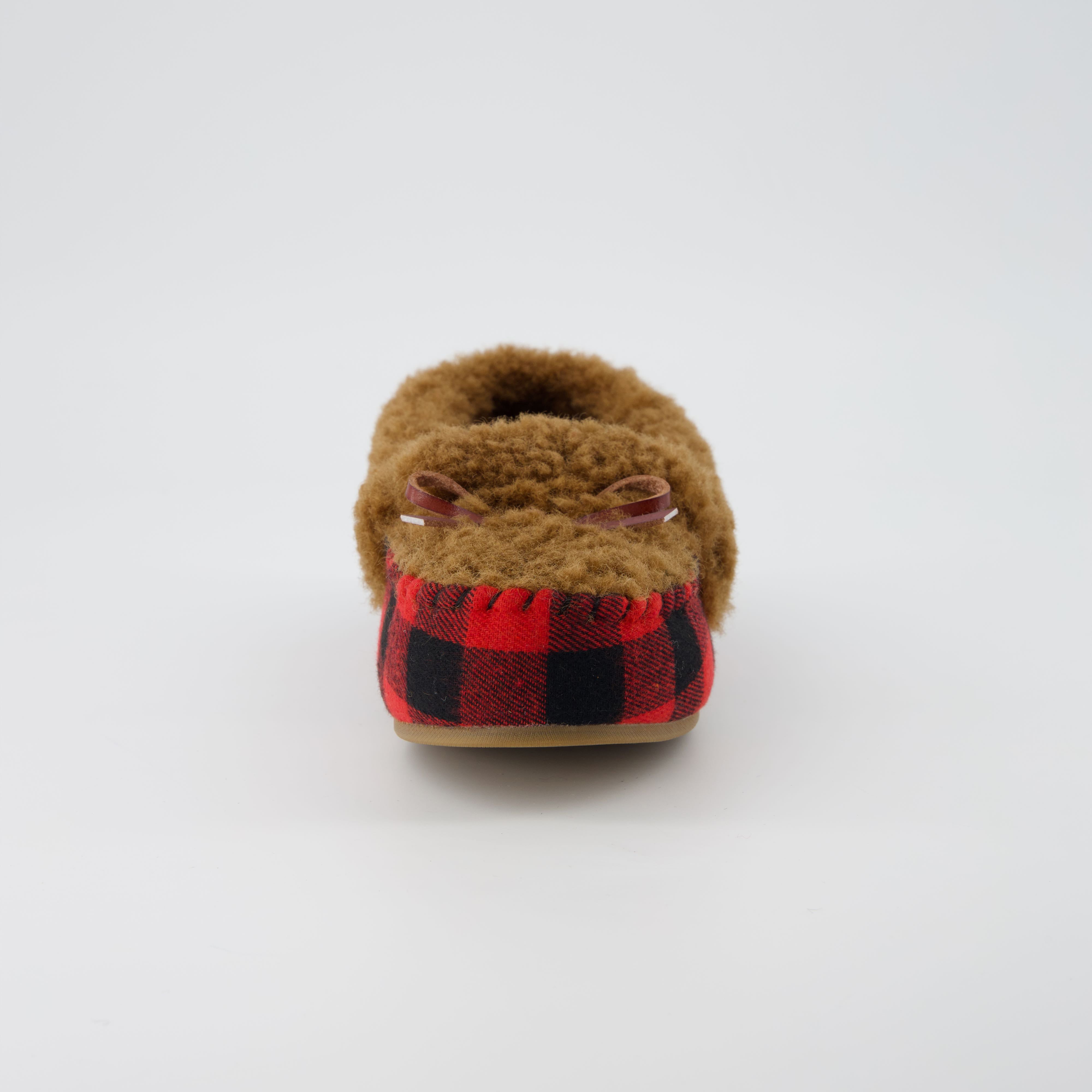 Stella Cozy Moccasin Slippers Brown