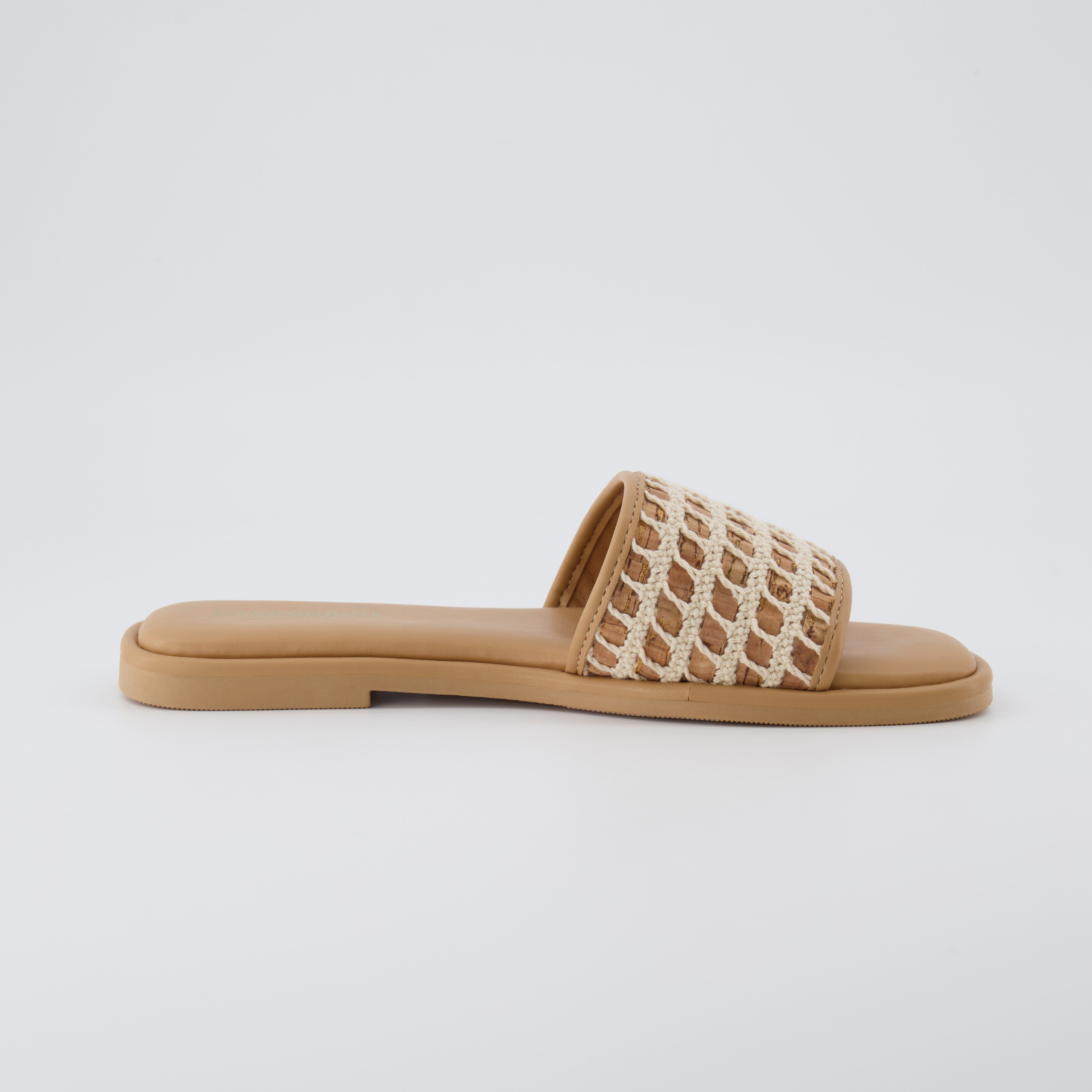 Augustine woven slide online sandal