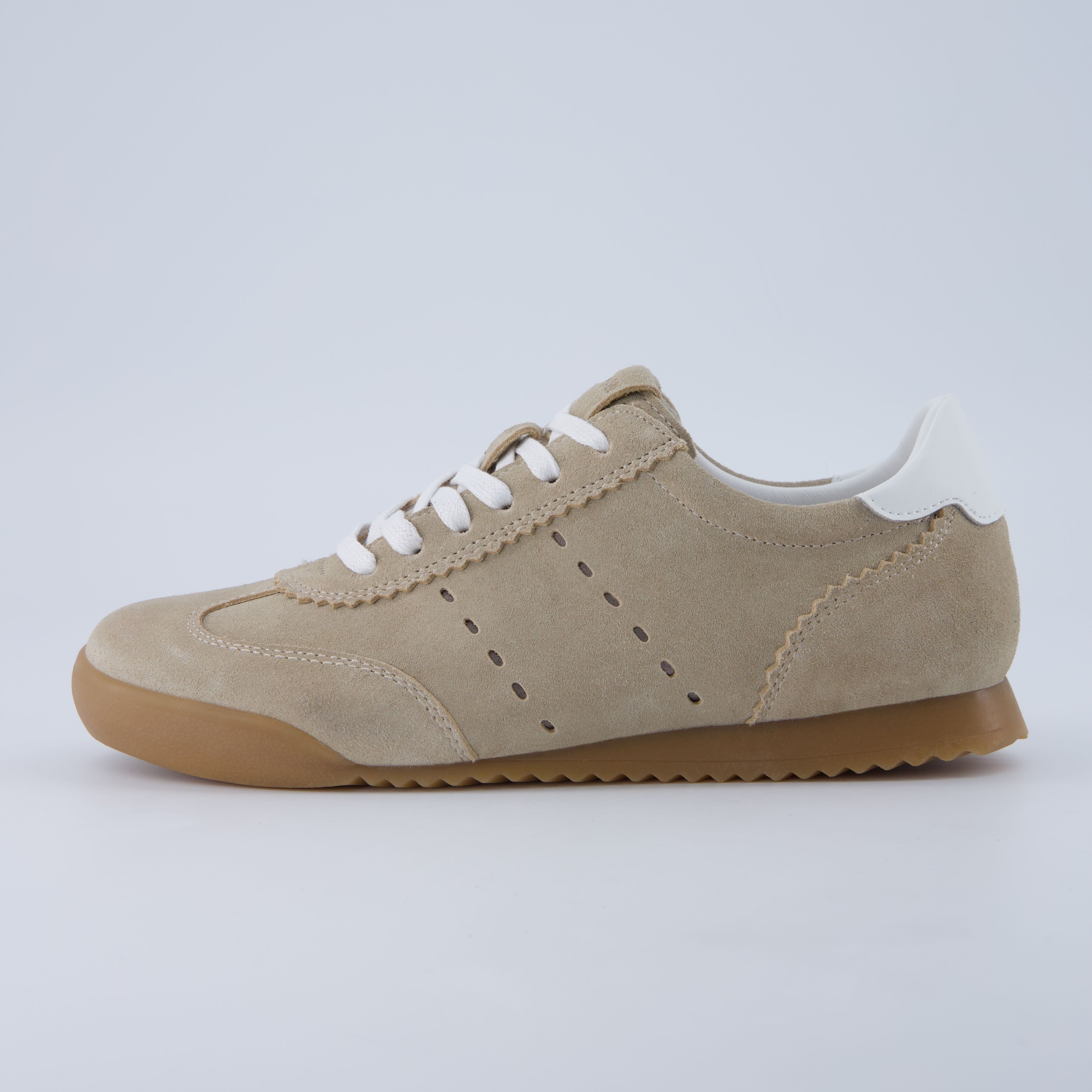 Tock Suede Sneaker Biscuit
