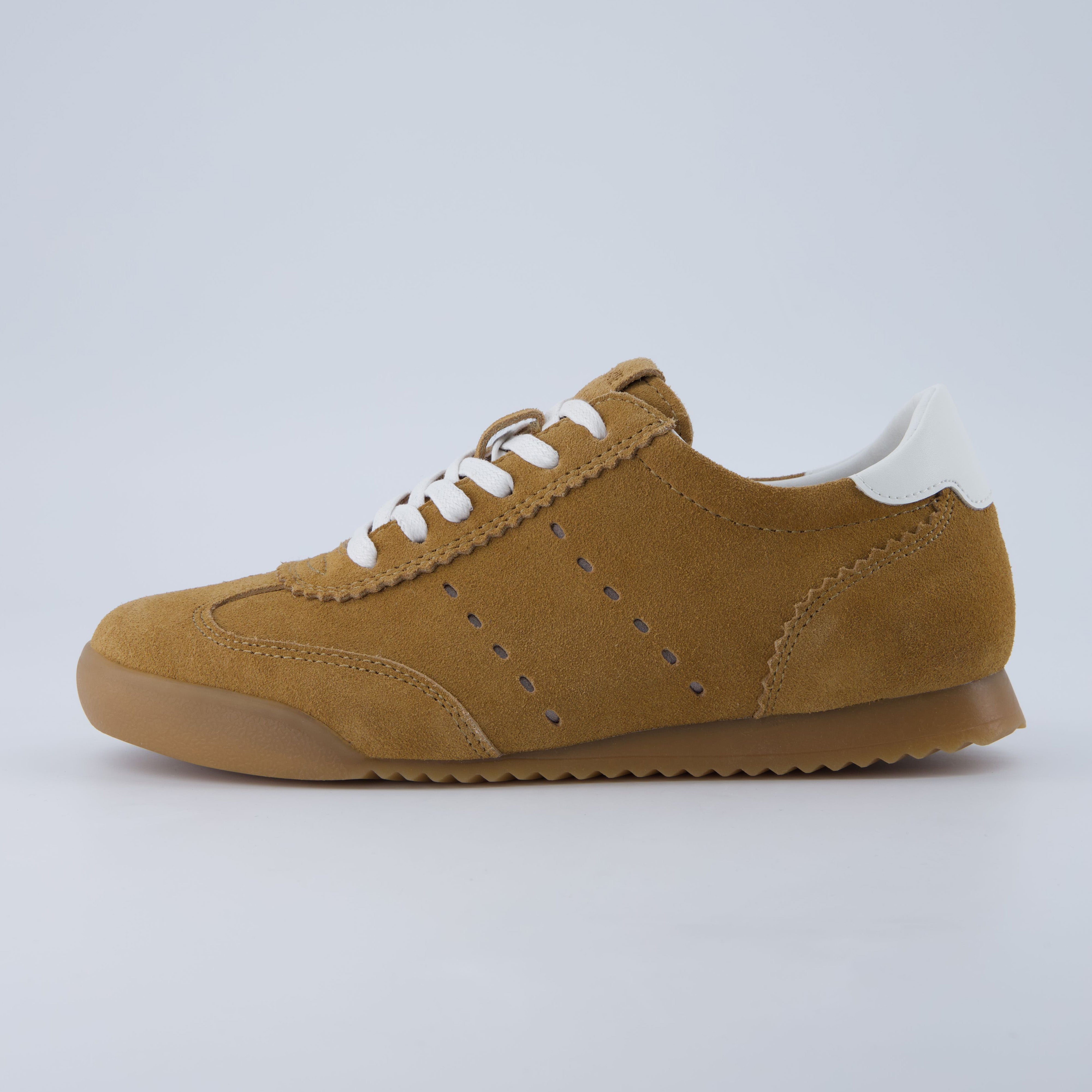 Tock Suede Sneaker Chestnut