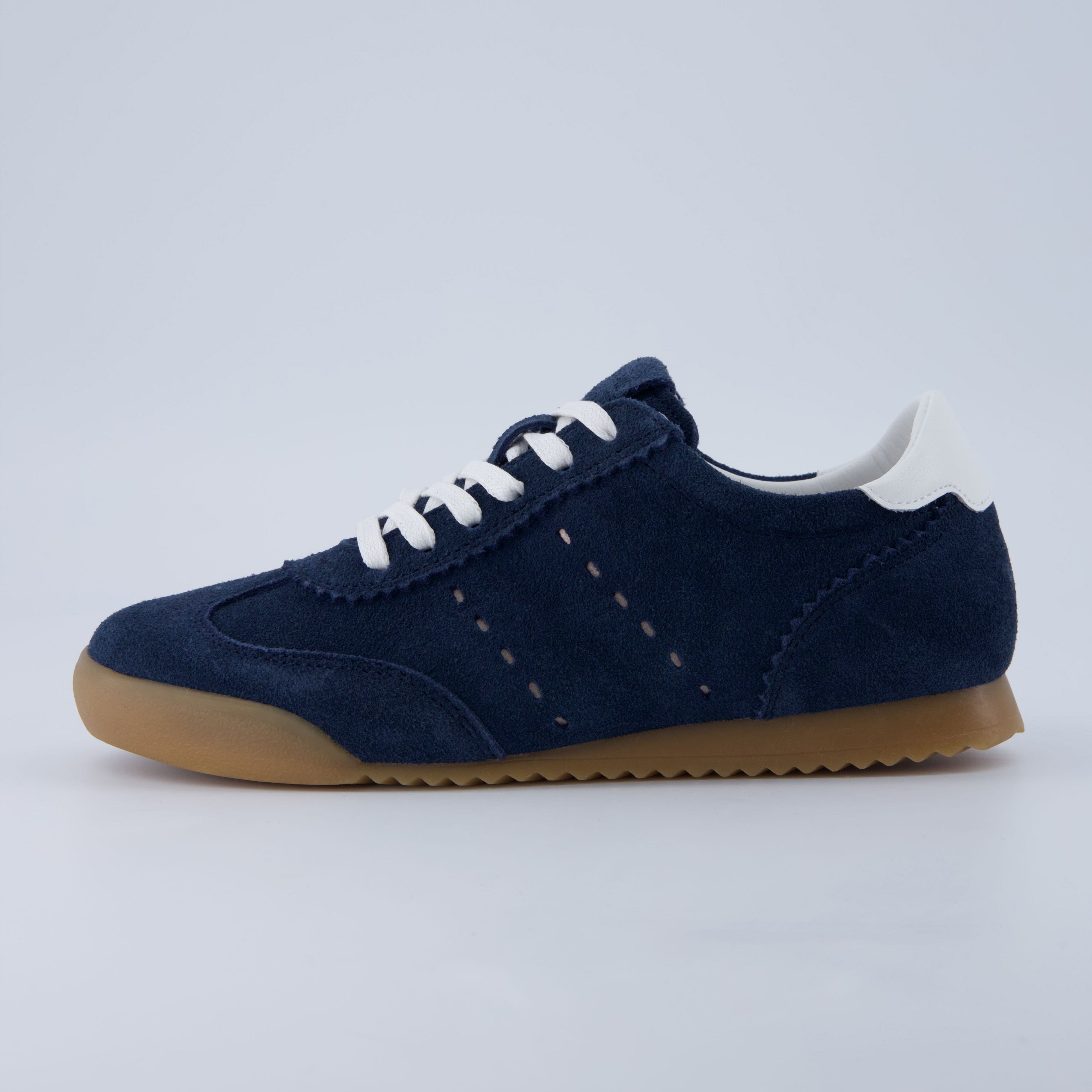 Tock Suede Sneaker Navy
