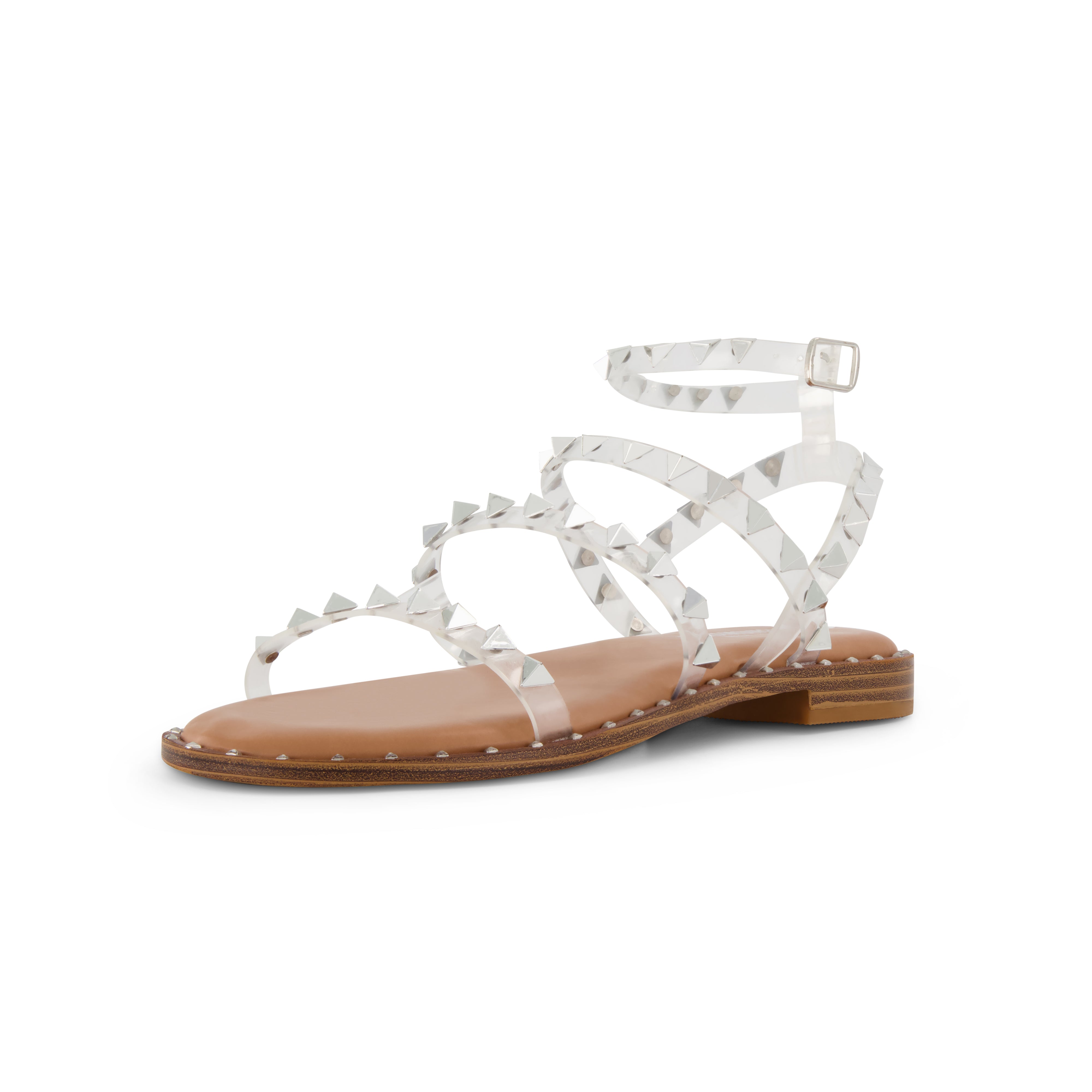 Triana Studded Flat Sandal