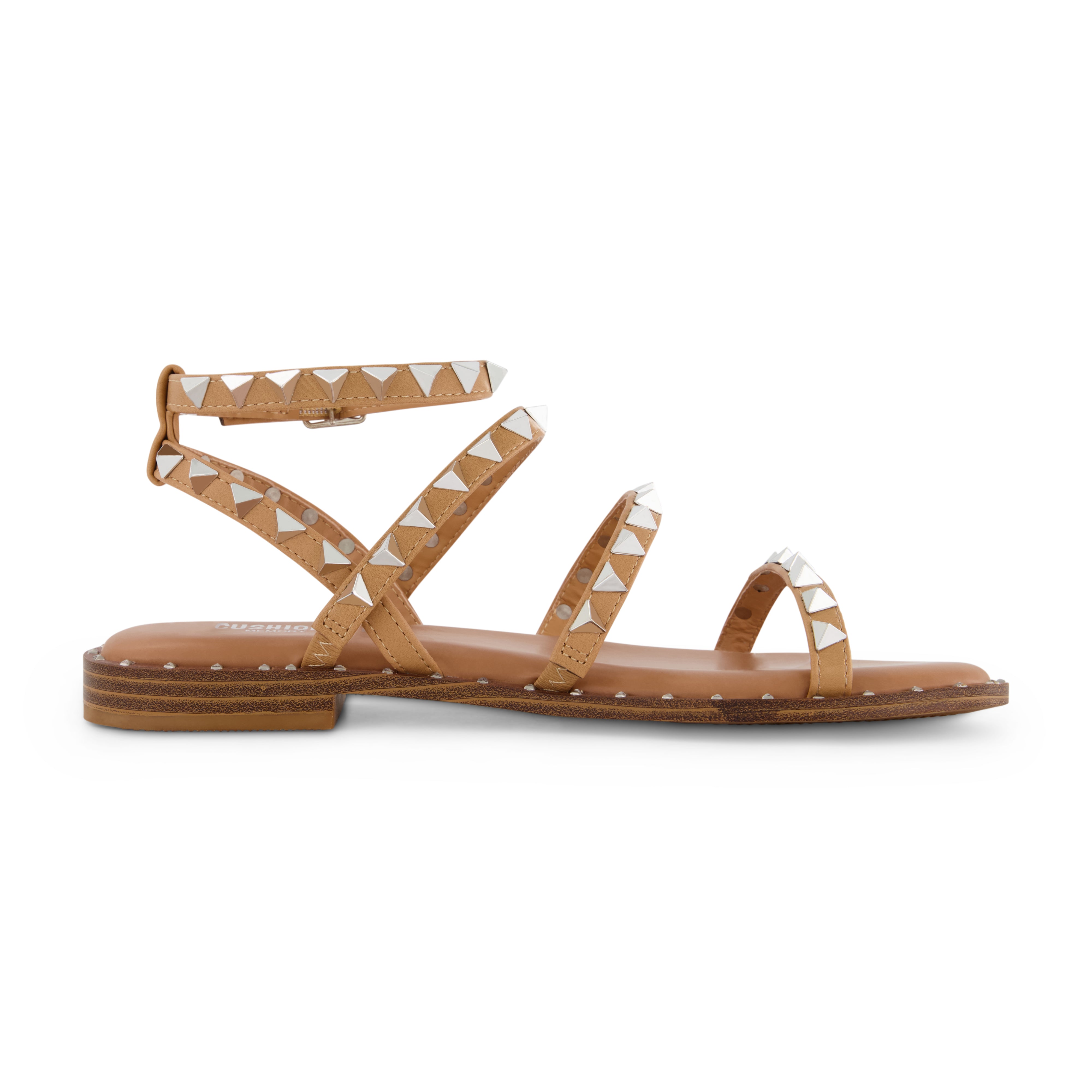 Triana Studded Flat Sandal