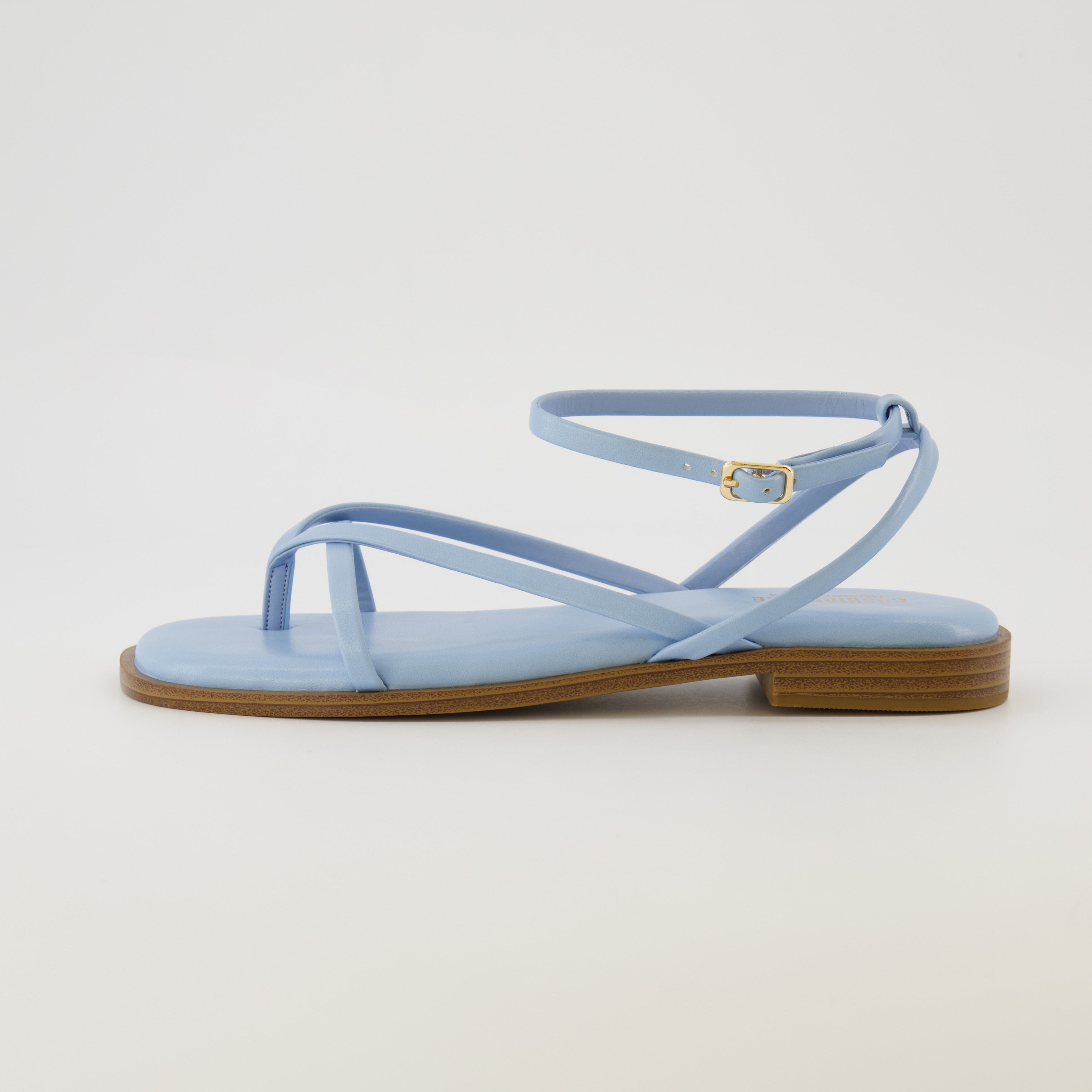 Cethrio Womens Summer Comfort Flats Sandals- Flat Beach Strap