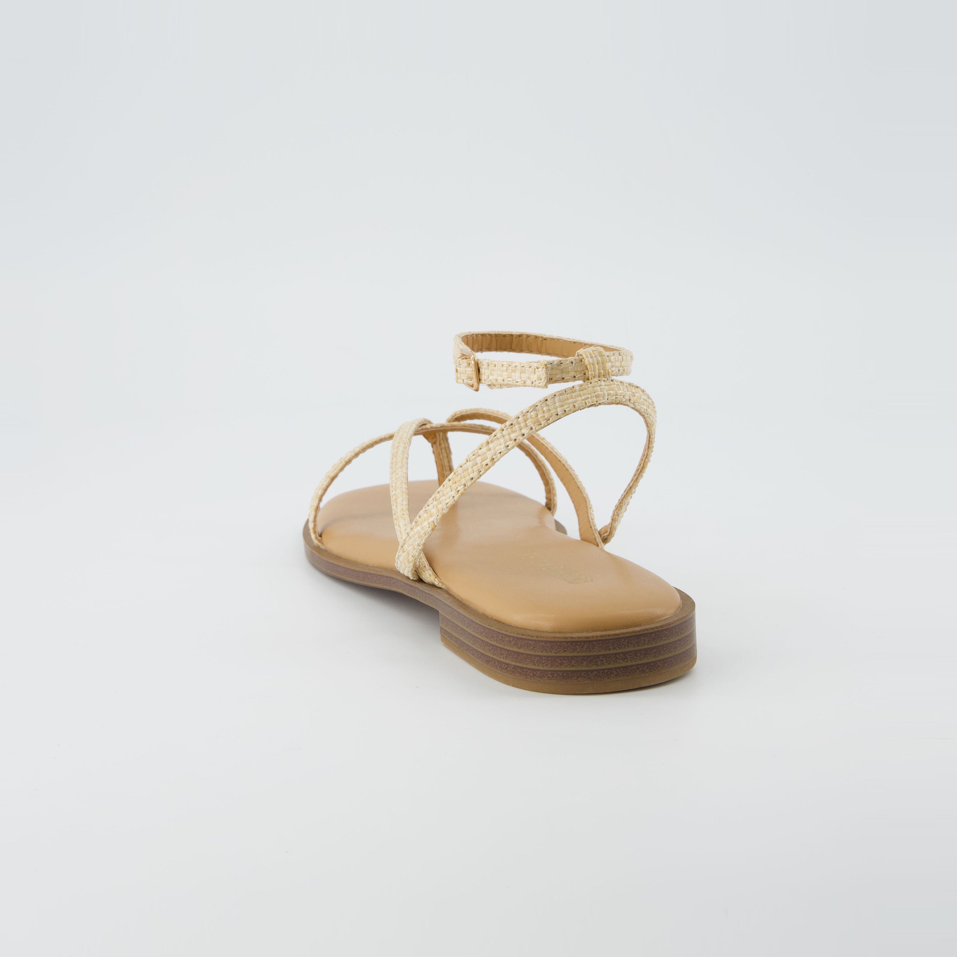 Vida Strappy Flat Sandal