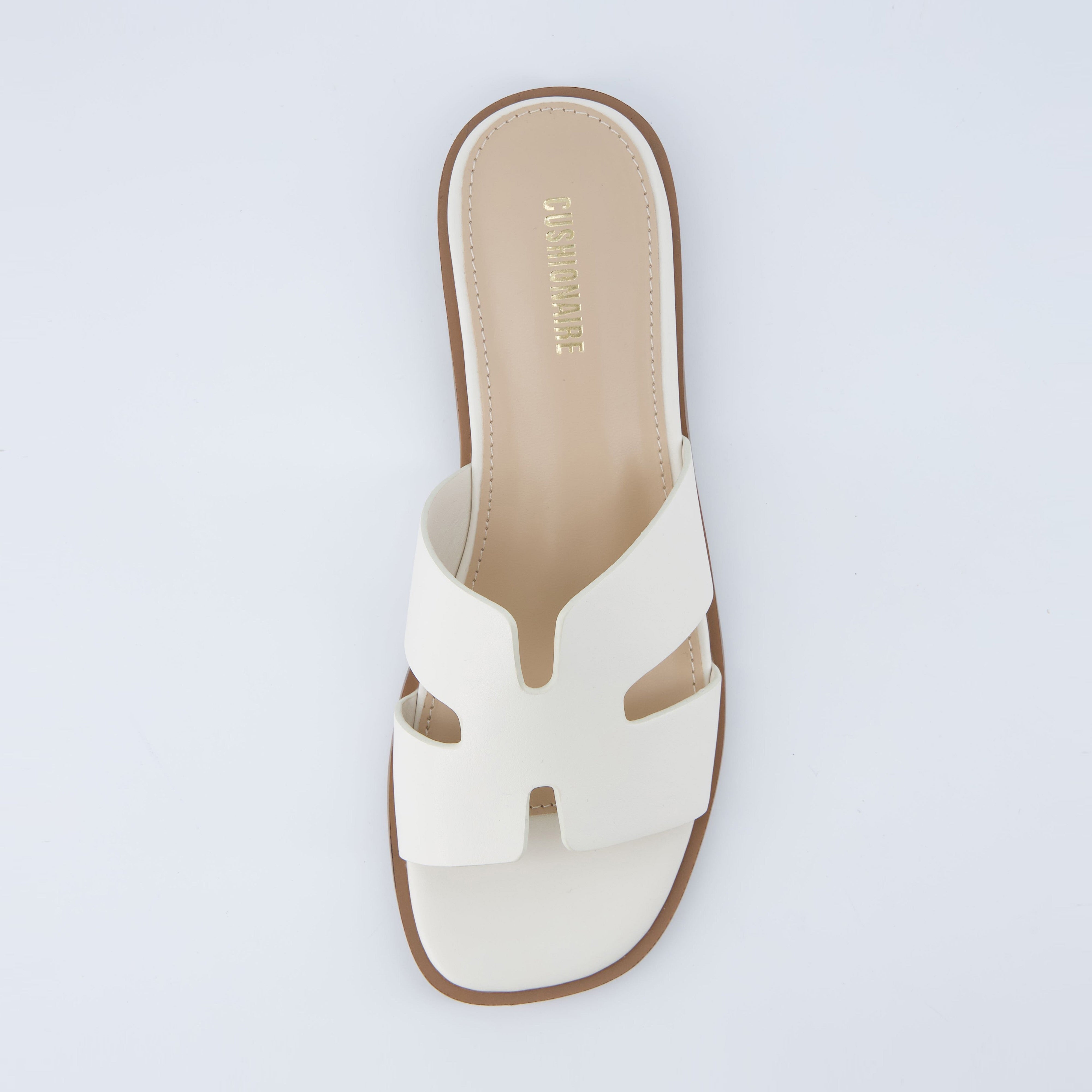 Voyage Slide Sandal Cream