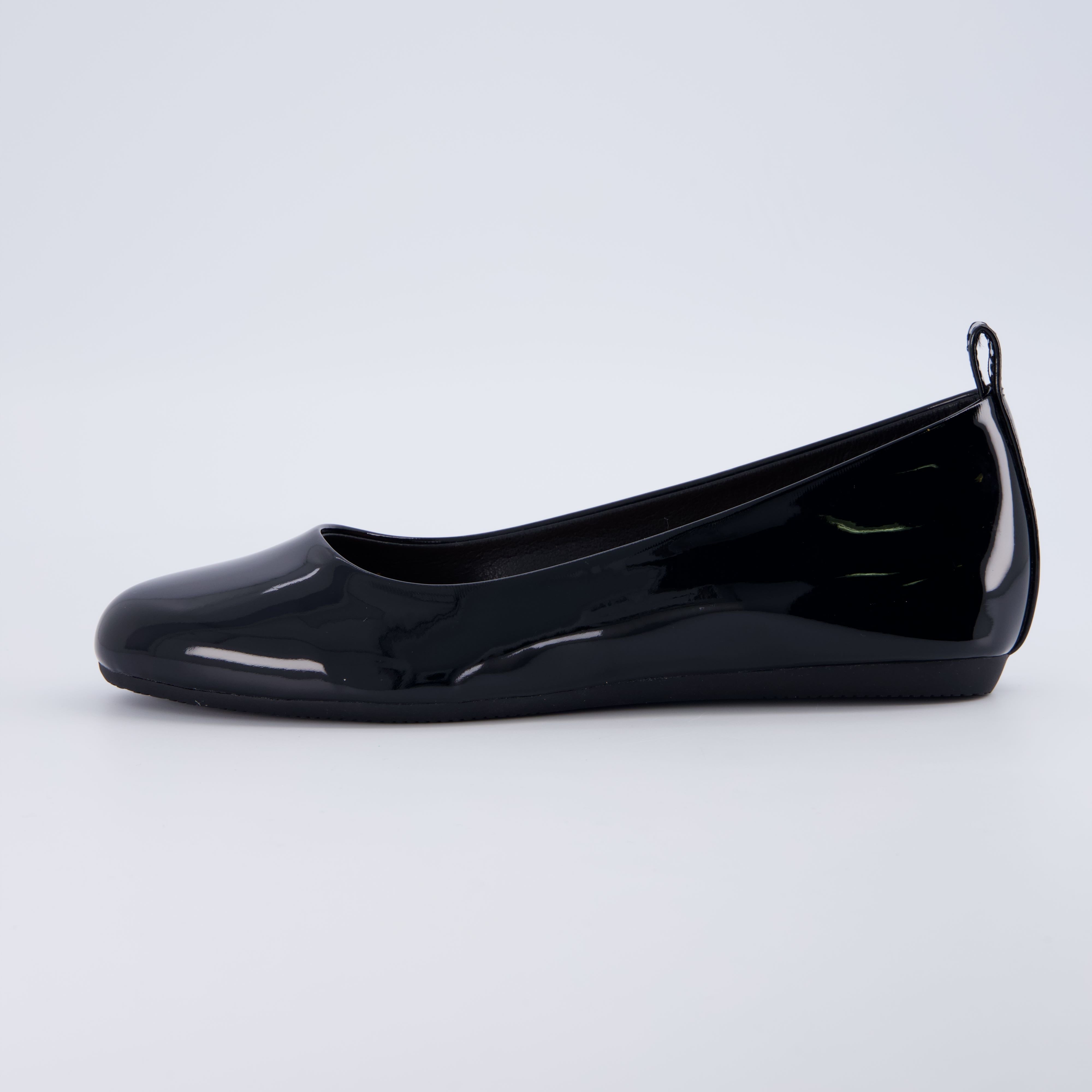 Wink Hidden Wedge Flat Black Patent