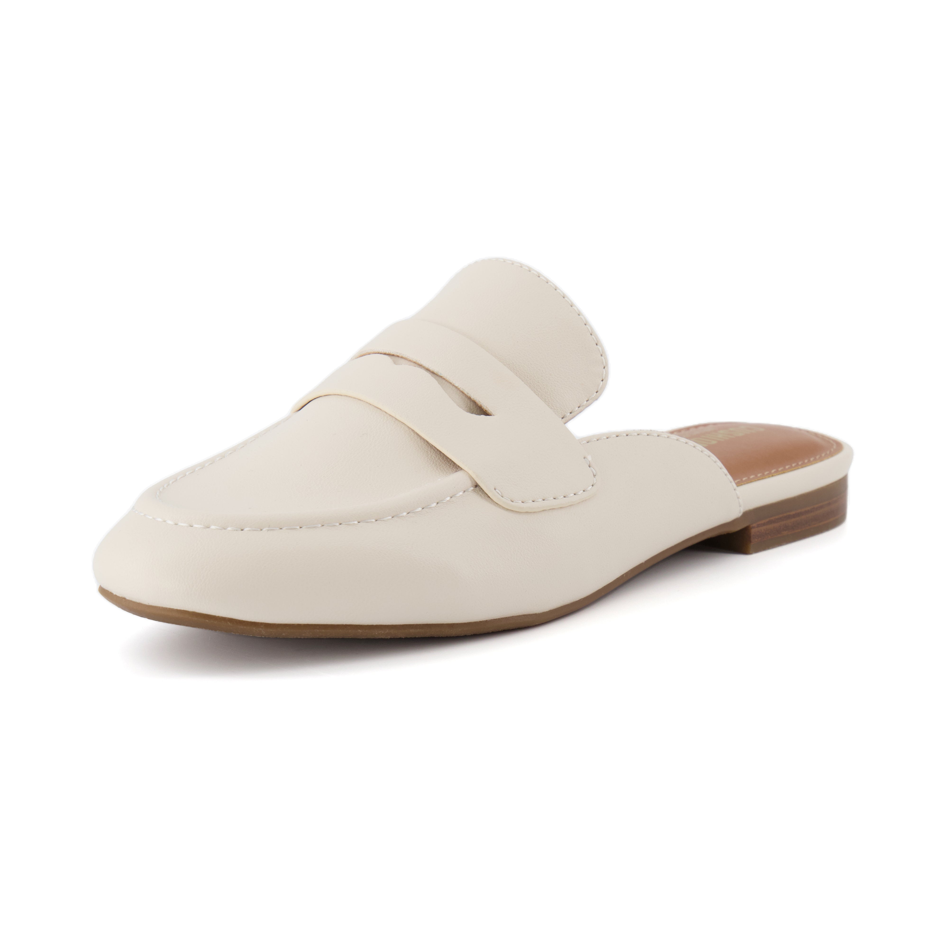 Yale Slip On Mule Bone