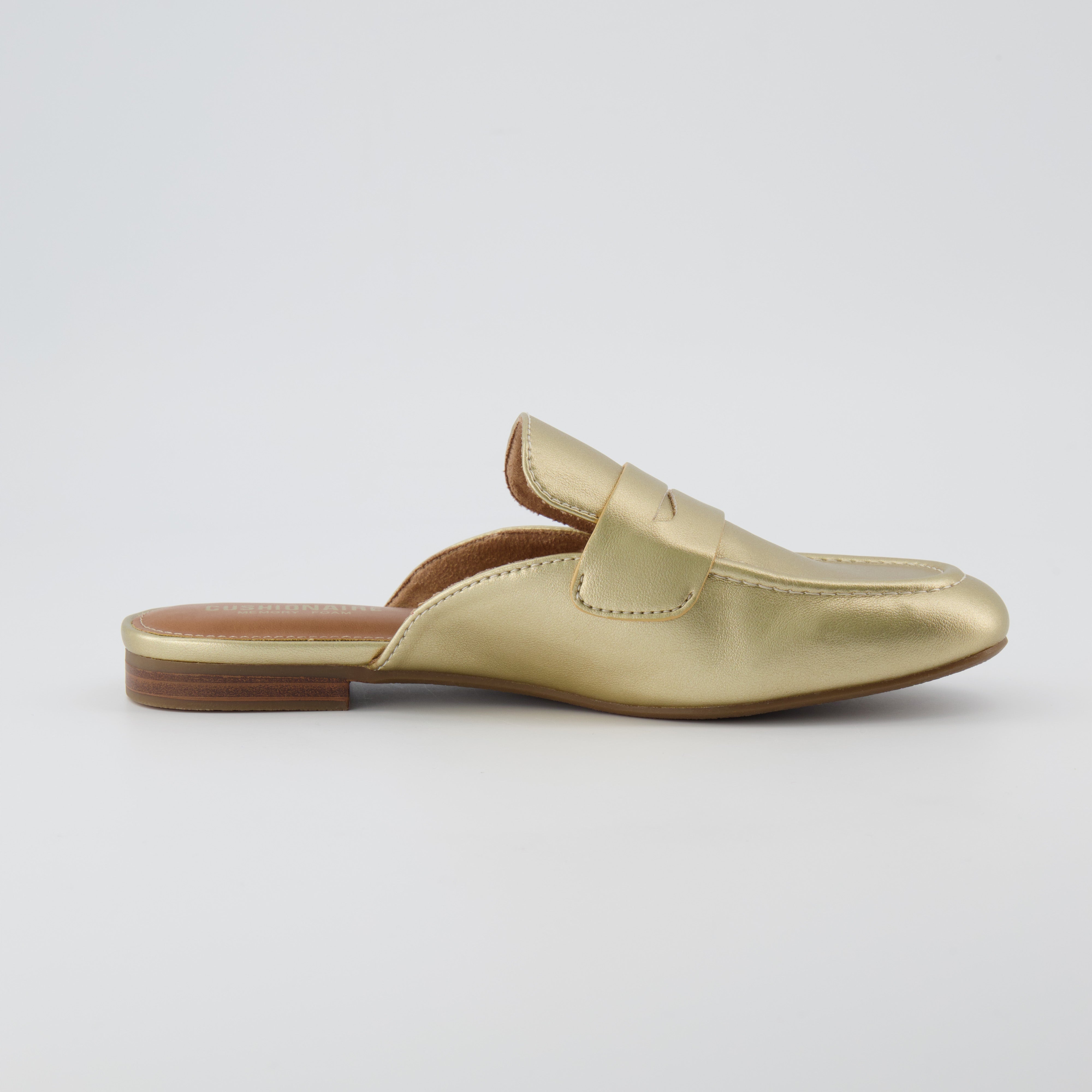 Yale Slip On Mule Gold