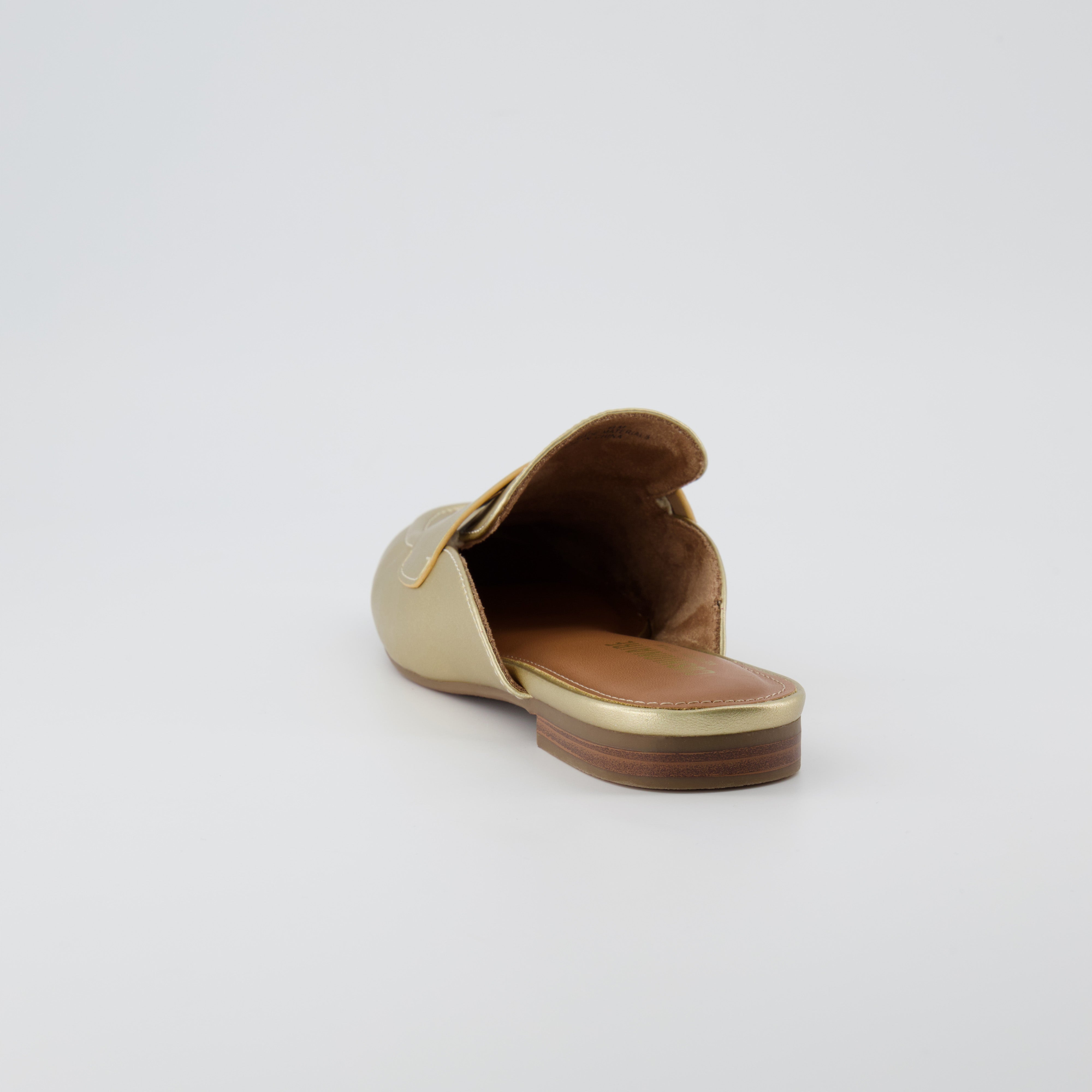 Yale Slip On Mule Gold