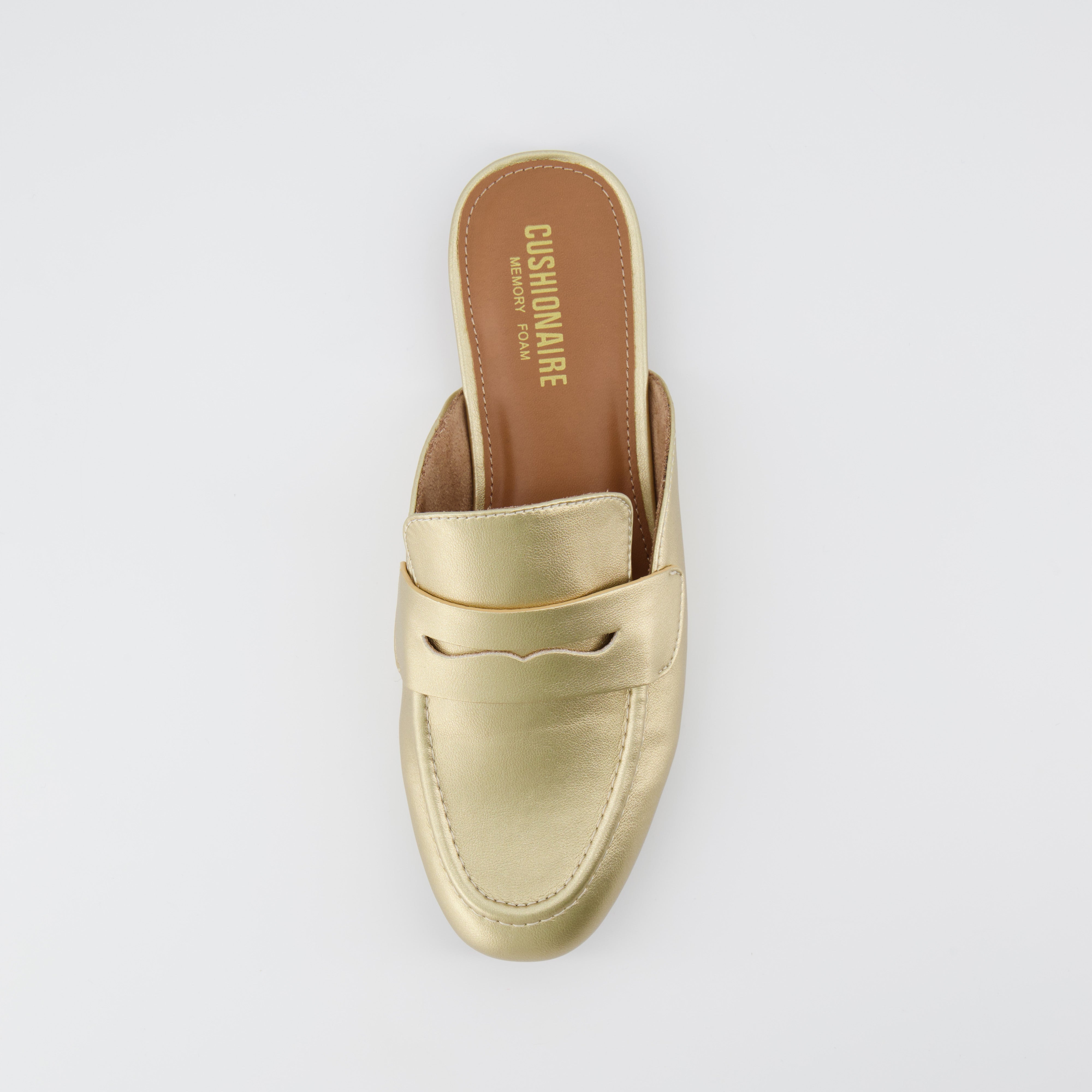 Yale Slip On Mule Gold