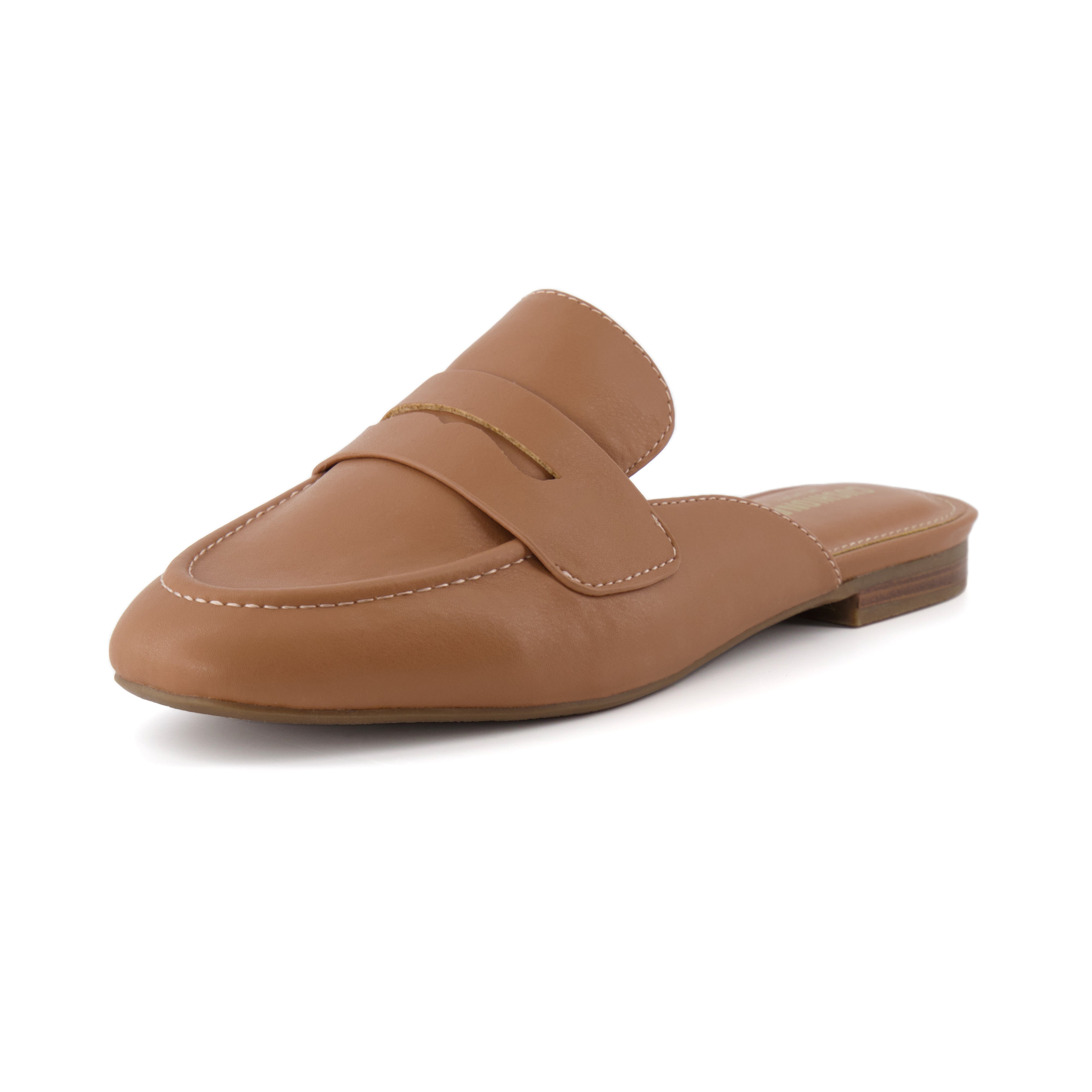 Yale Slip On Mule Tan