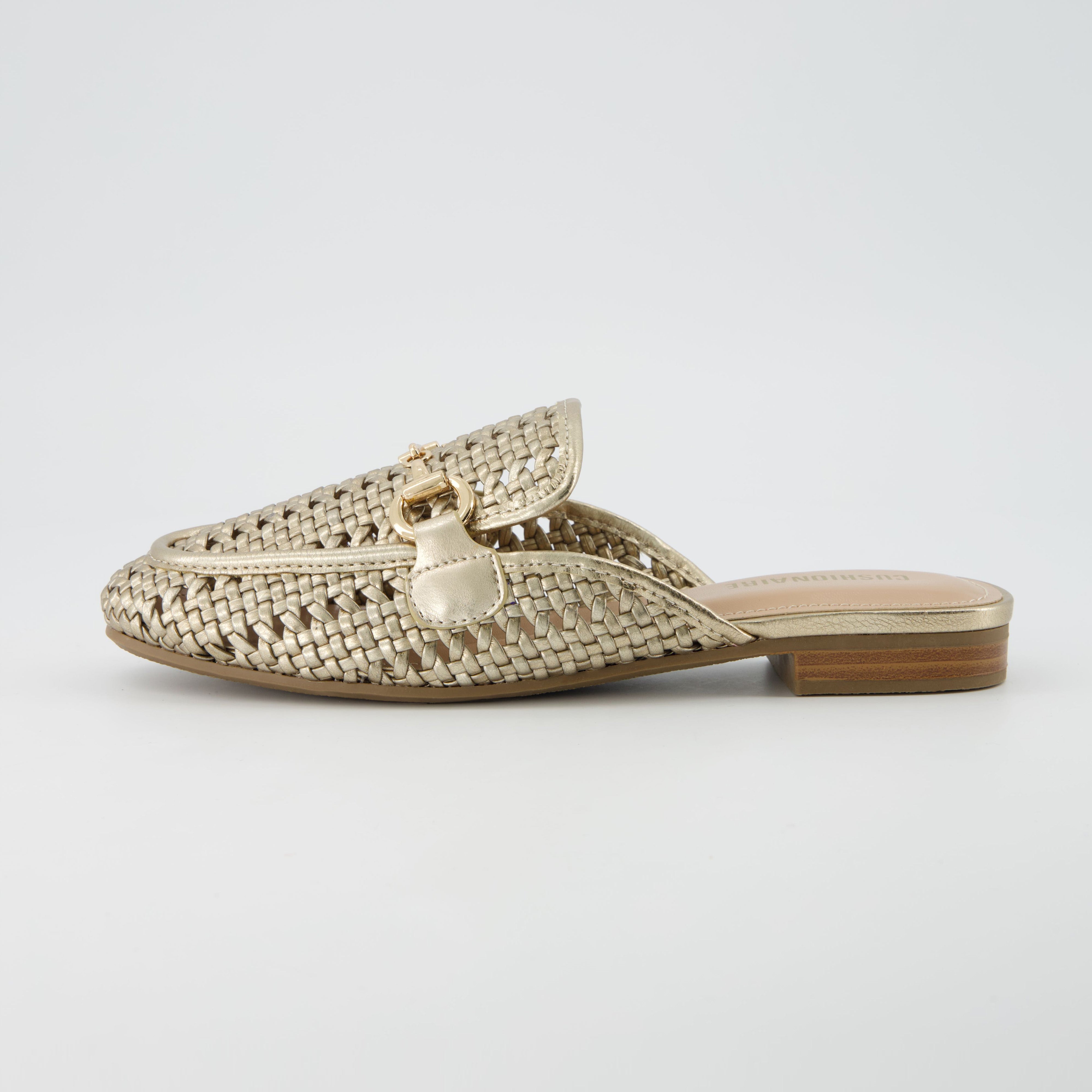 Yoga Slip On Mule Gold