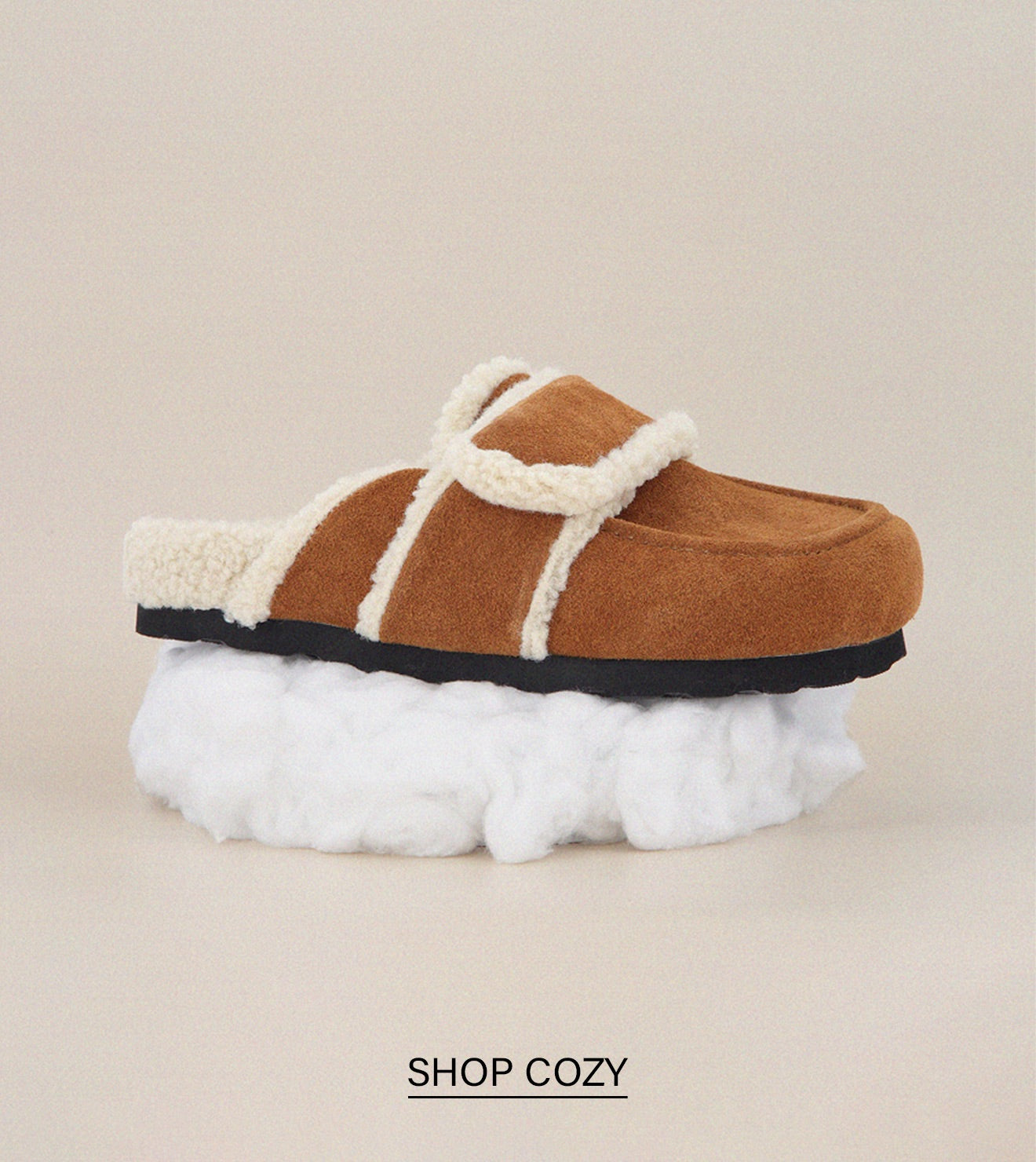 Slipper Pillow Flat Comfort Mule - Shoes