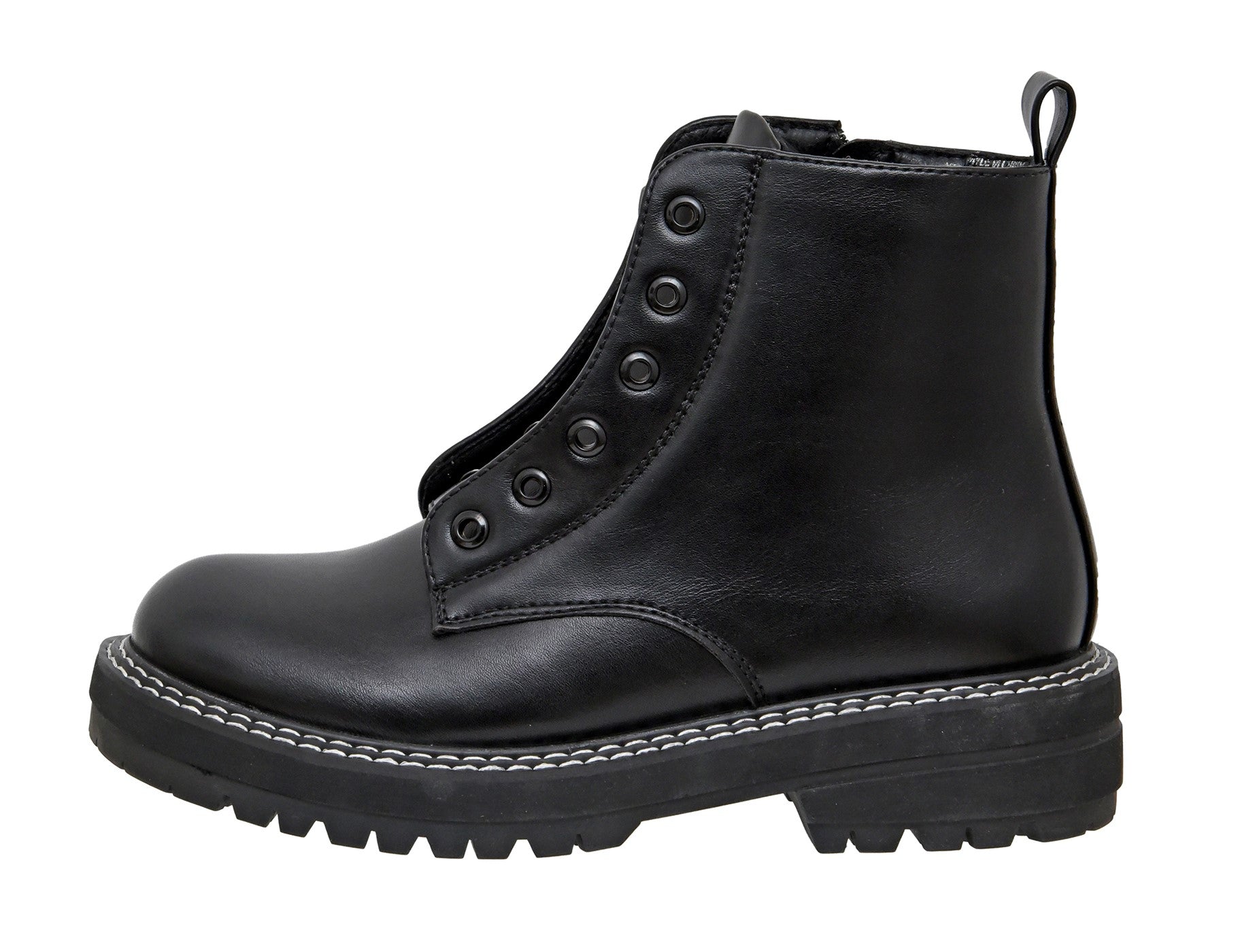 Boots hot sale front zip