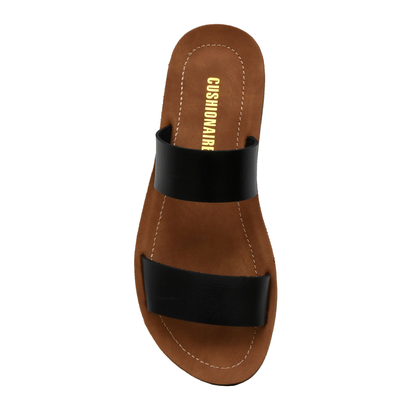 Cushionaire deals sandals black