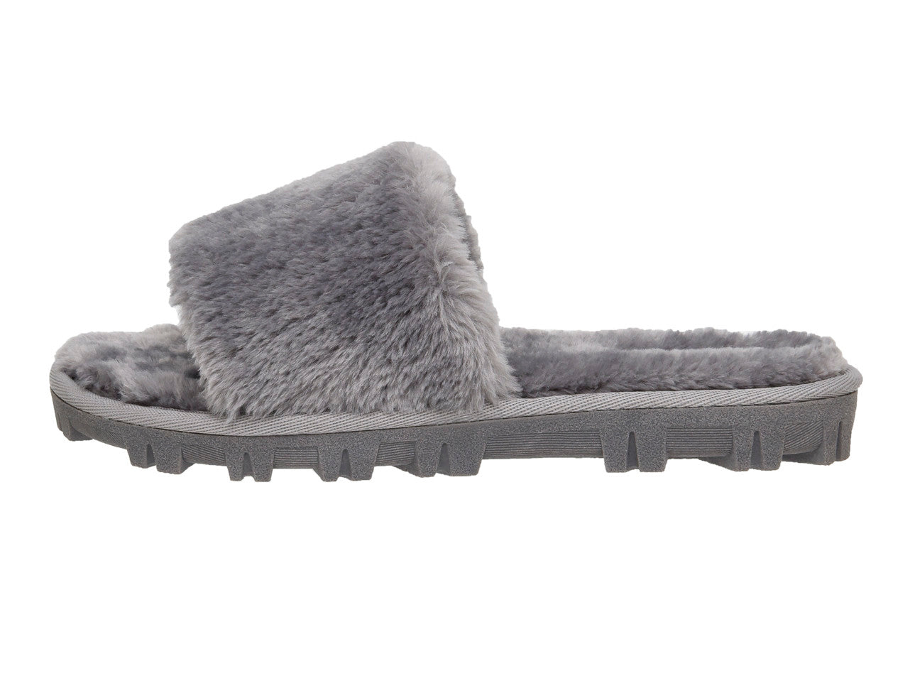 The 'Teddy' Natural Mink Slippers – Nellie Studio
