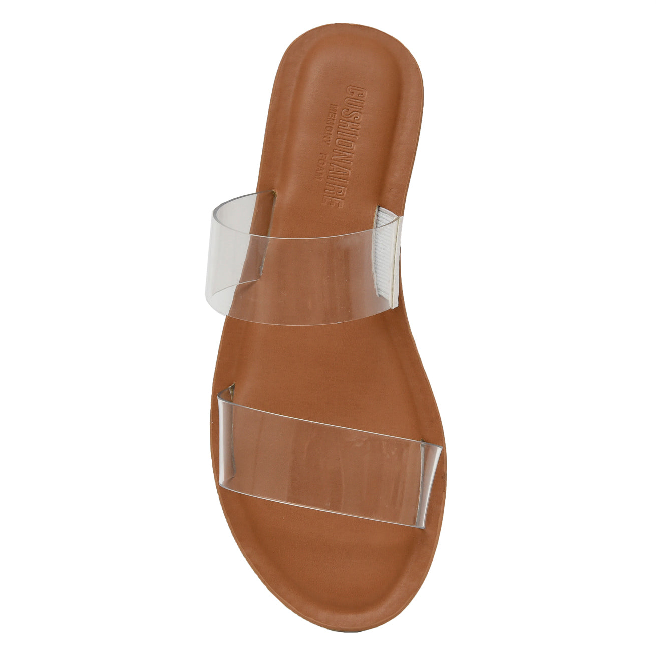 Clear slide in sandals on sale