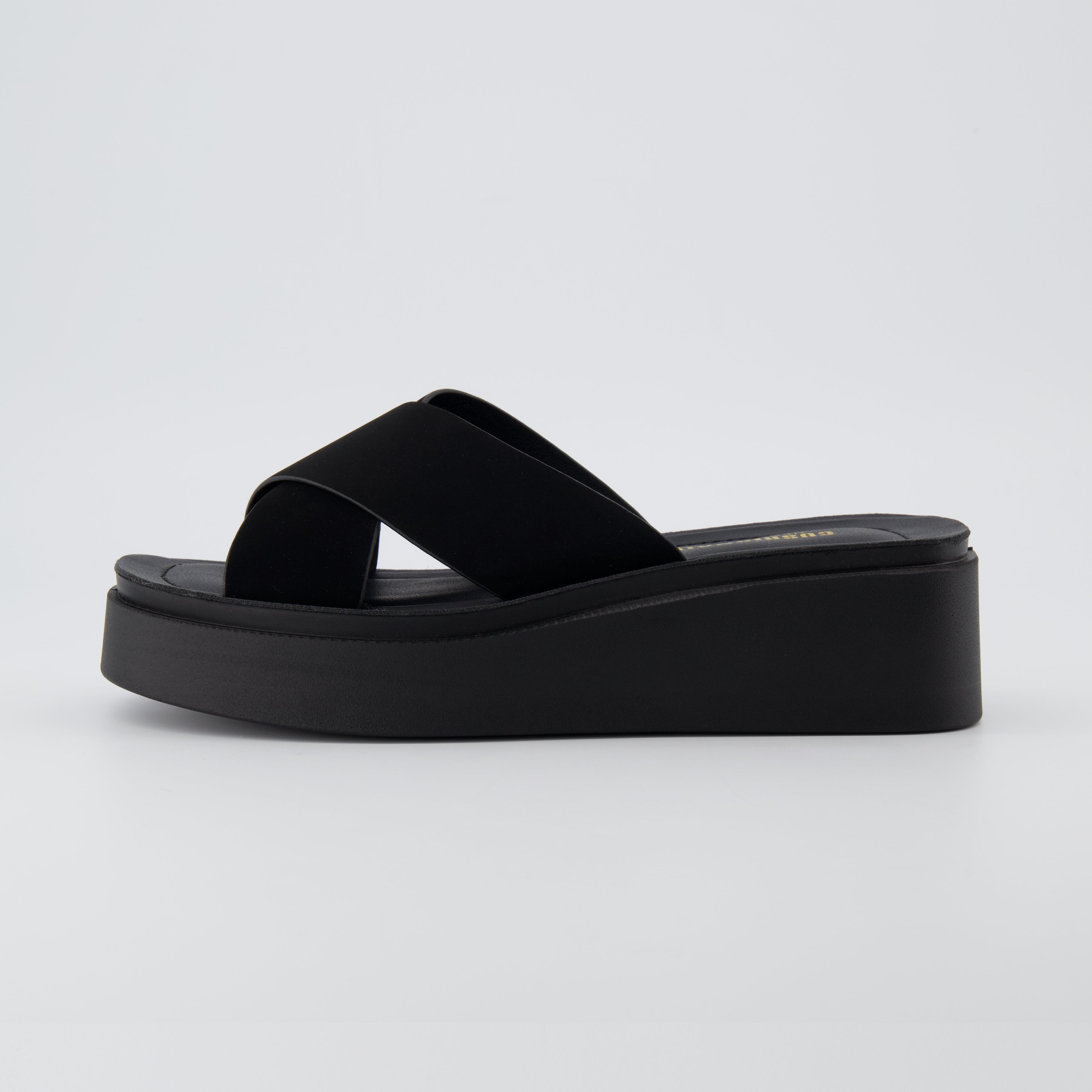 Pepe Crossband Platform Sandals